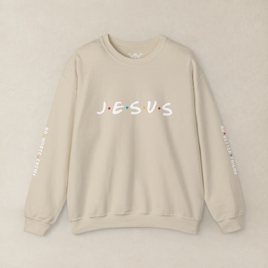 JESUS Crewneck Sweatshirt | Christian Streetwear | Faith Apparel