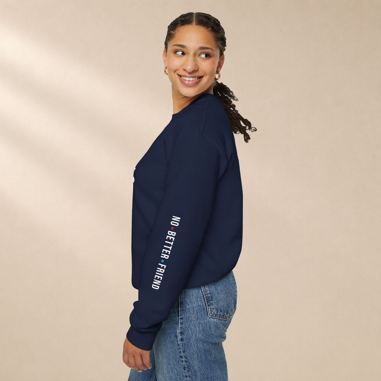 JESUS Crewneck Sweatshirt | Christian Streetwear | Faith Apparel