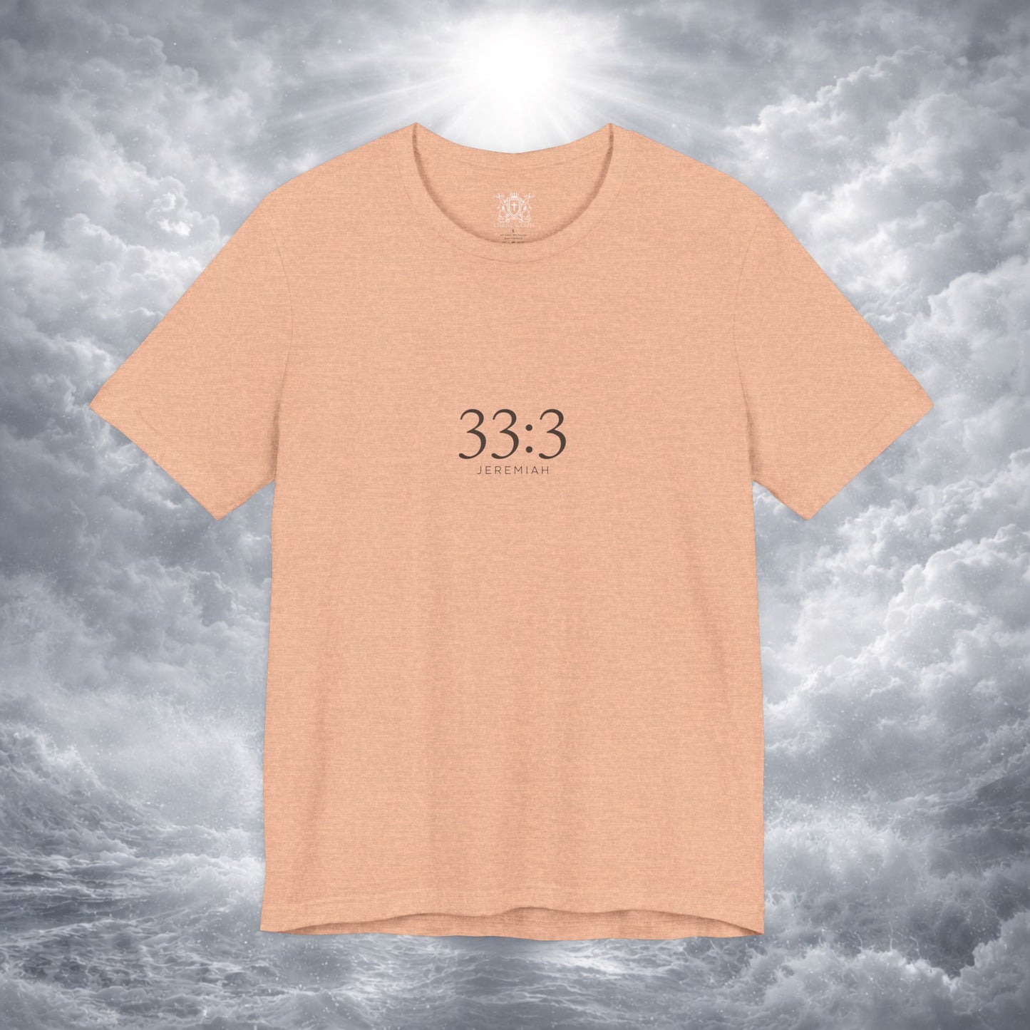 Jeremiah 33:3 Shirt - Beyond What You Know | Call to Me | Christian Apparel