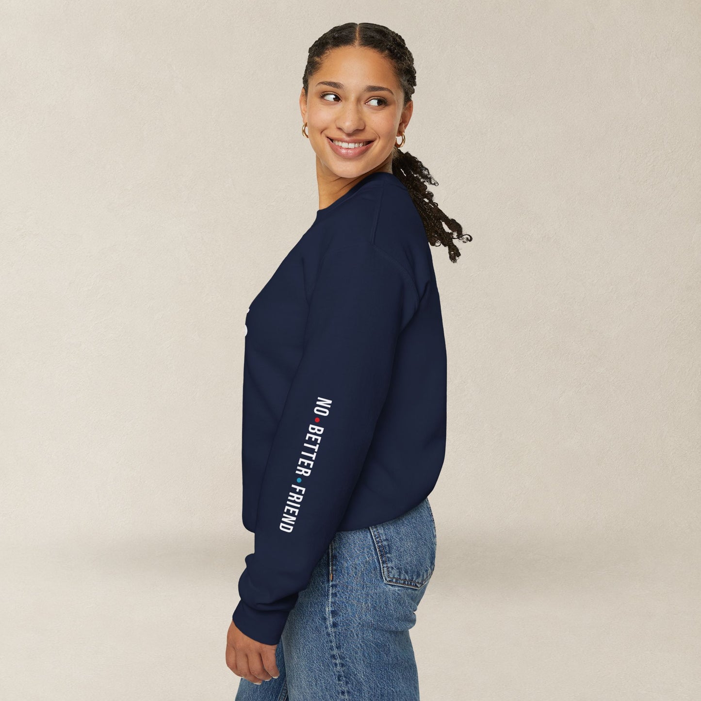 JESUS Crewneck Sweatshirt | Christian Streetwear | Faith Apparel