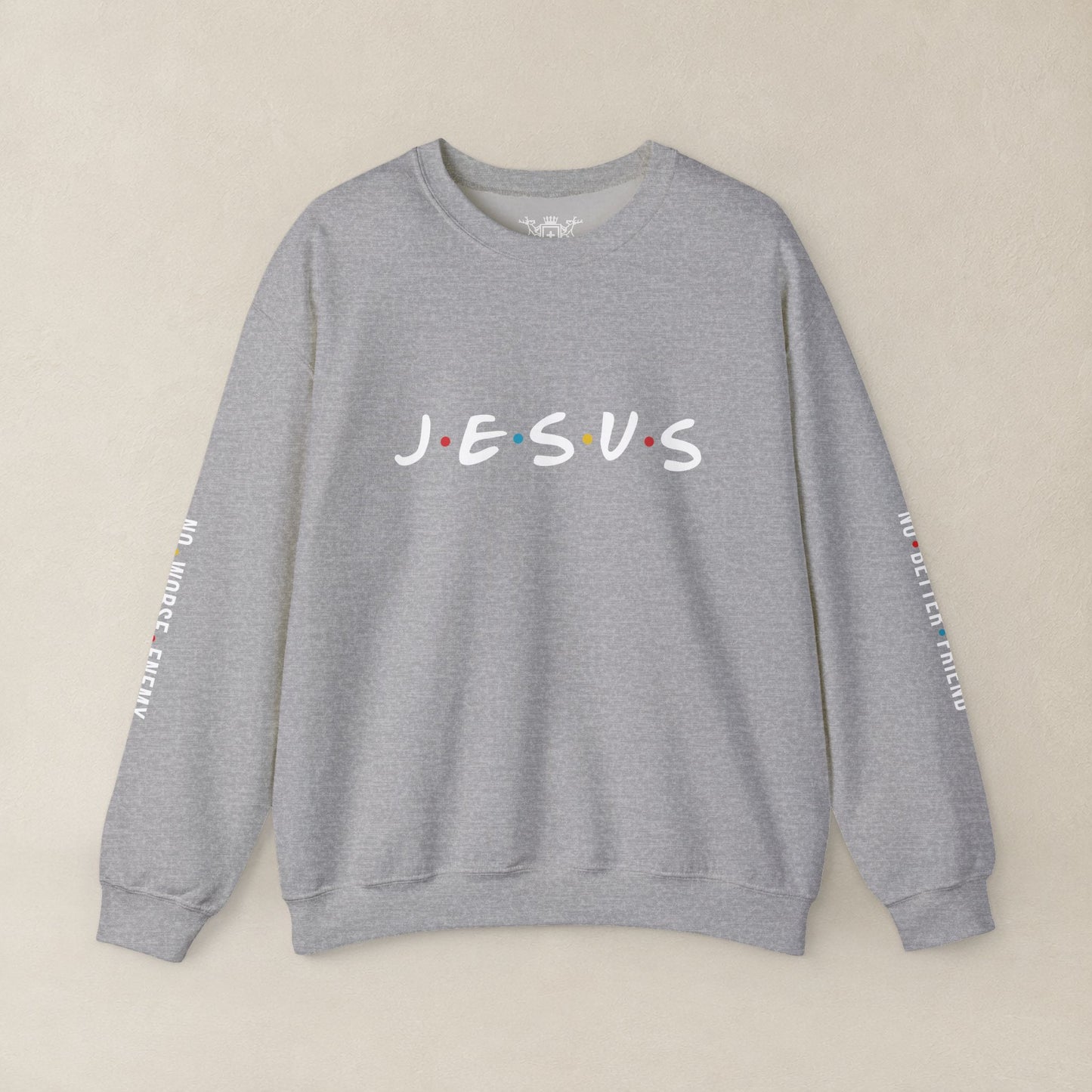 JESUS Crewneck Sweatshirt | Christian Streetwear | Faith Apparel