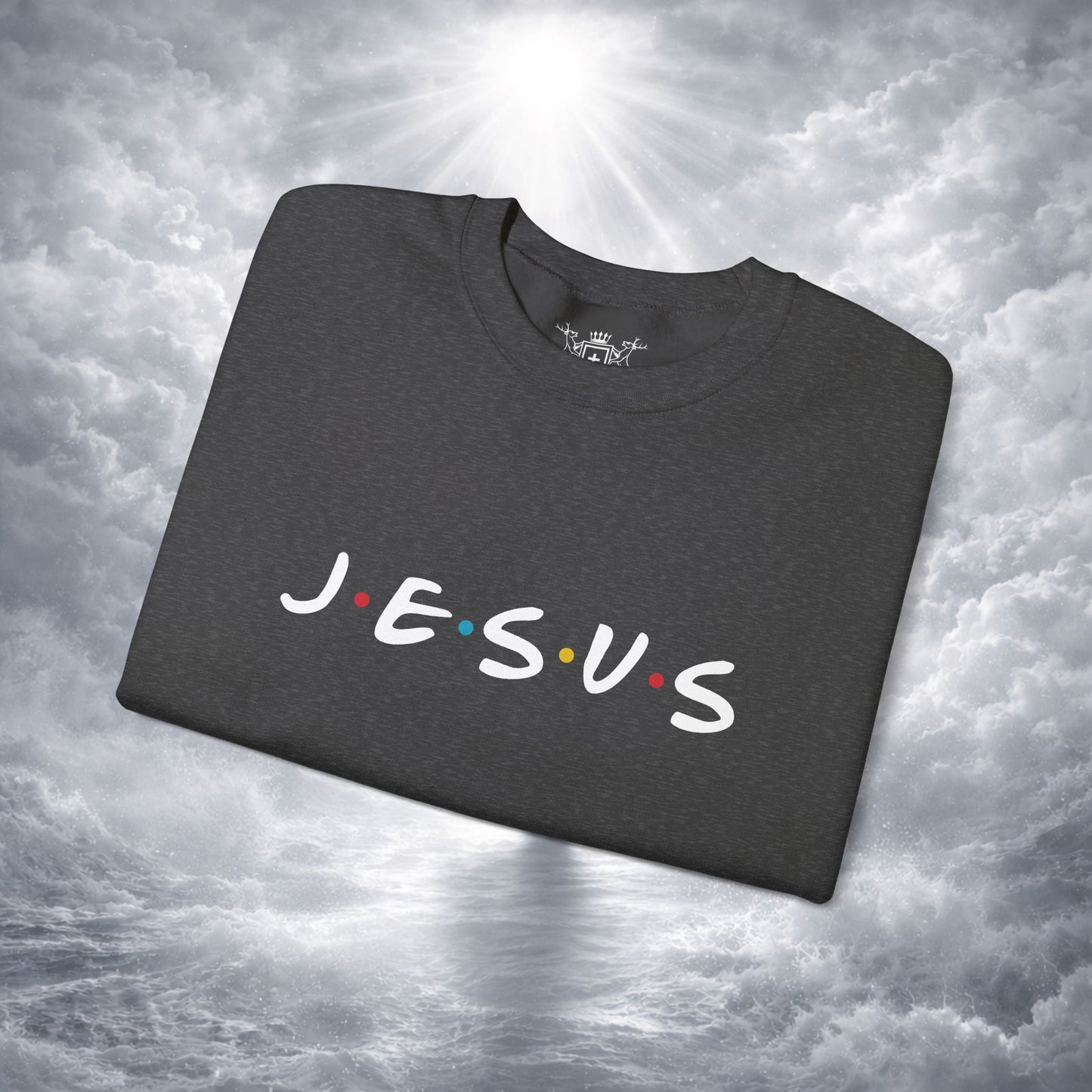JESUS Crewneck Sweatshirt | Christian Streetwear | Faith Apparel