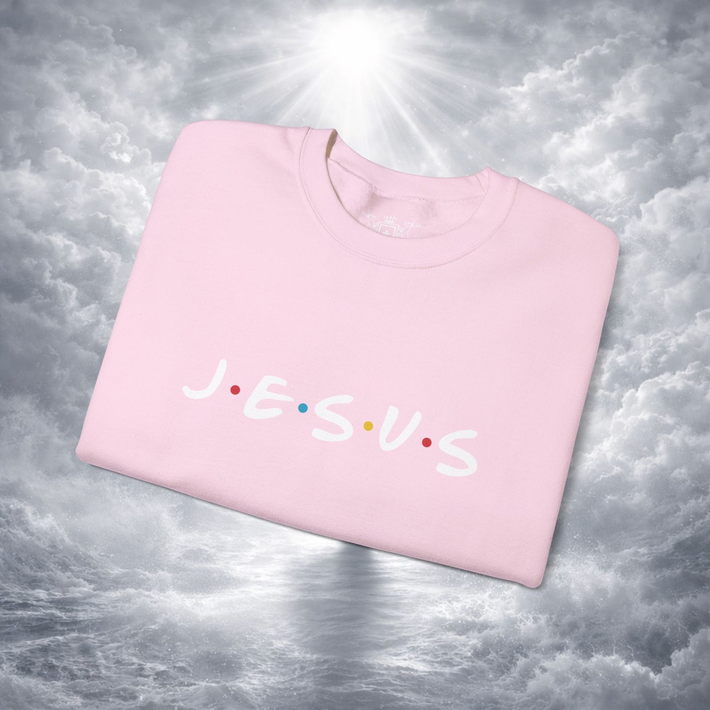 JESUS Crewneck Sweatshirt | Christian Streetwear | Faith Apparel