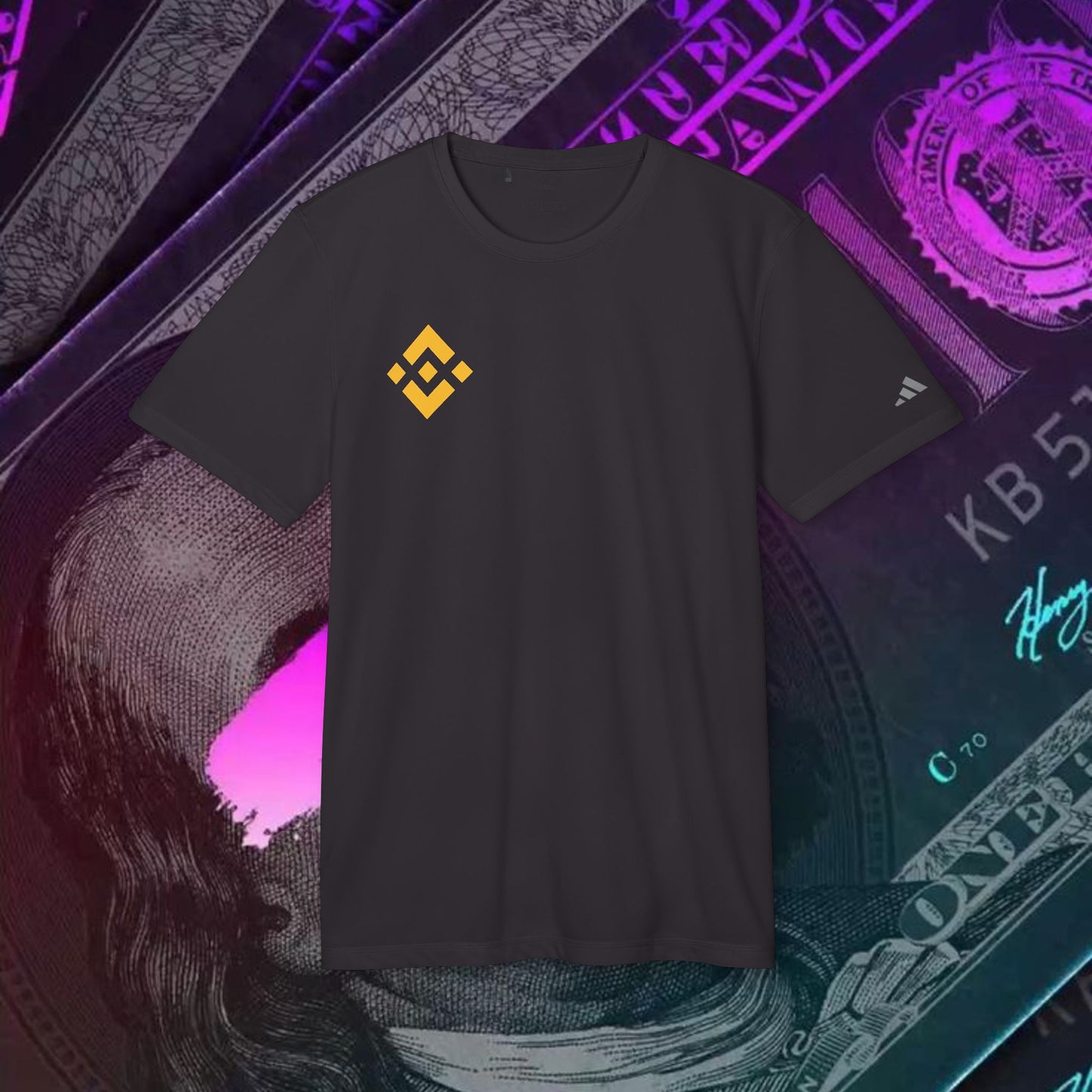 adidas® Unisex Sport T-shirt ( Binance - BNB)