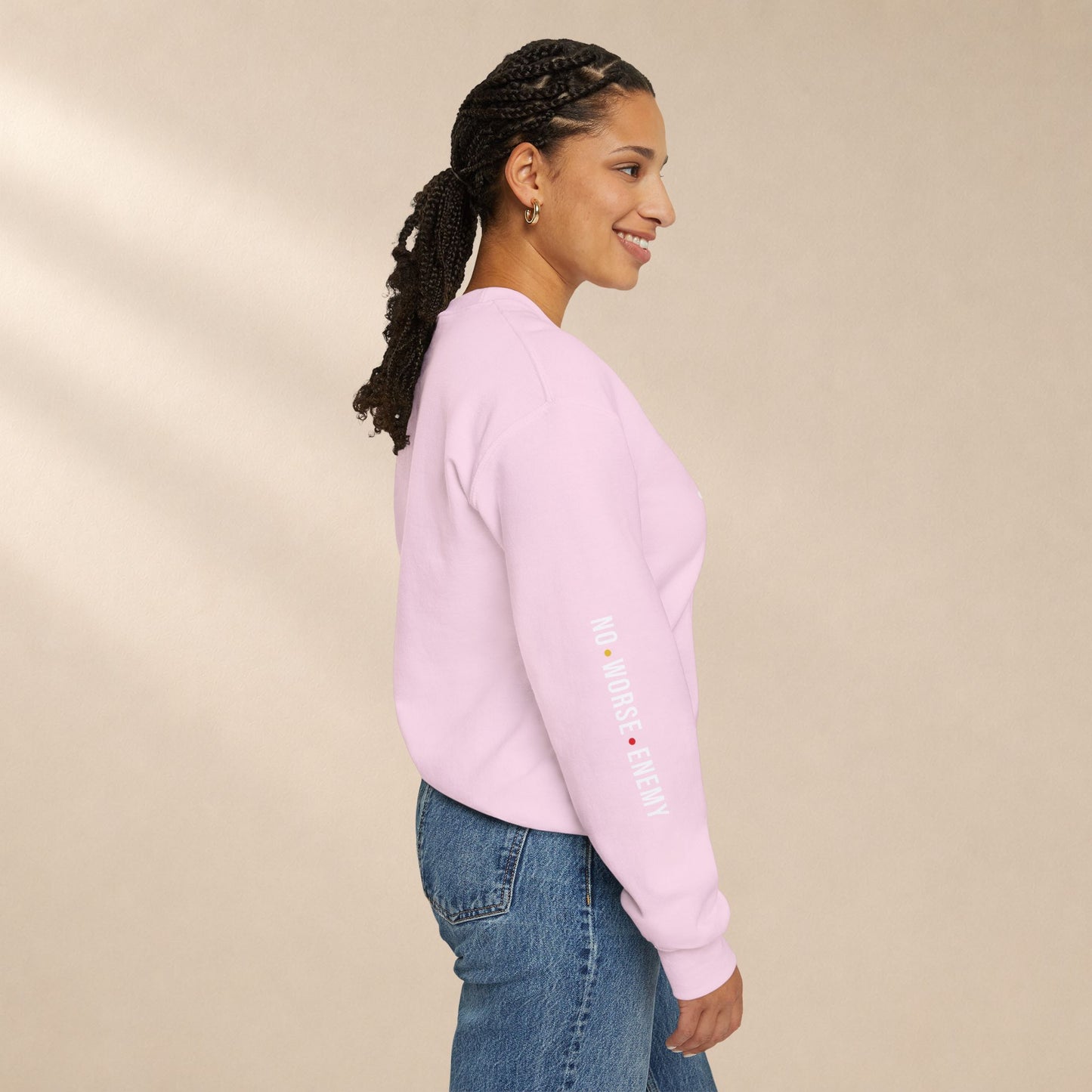 JESUS Crewneck Sweatshirt | Christian Streetwear | Faith Apparel