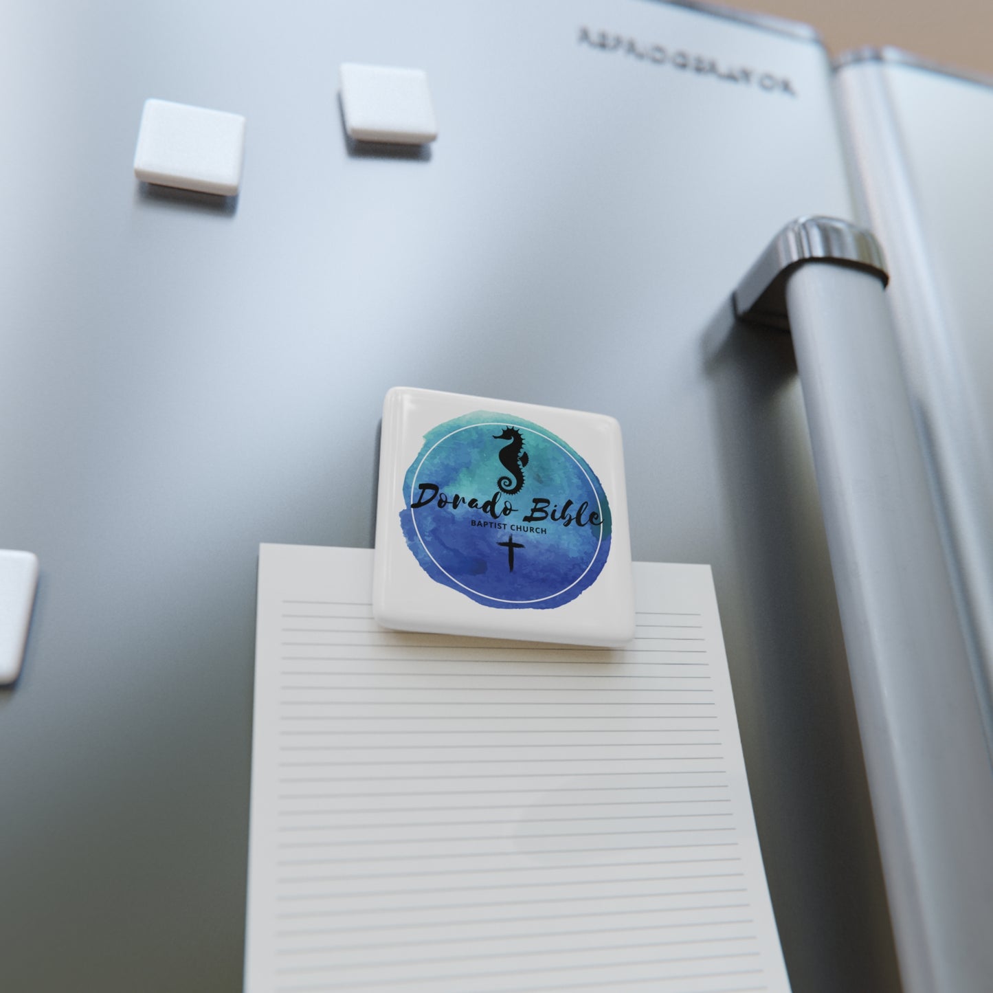 Dorado Bible Church Porcelain Square Magnet