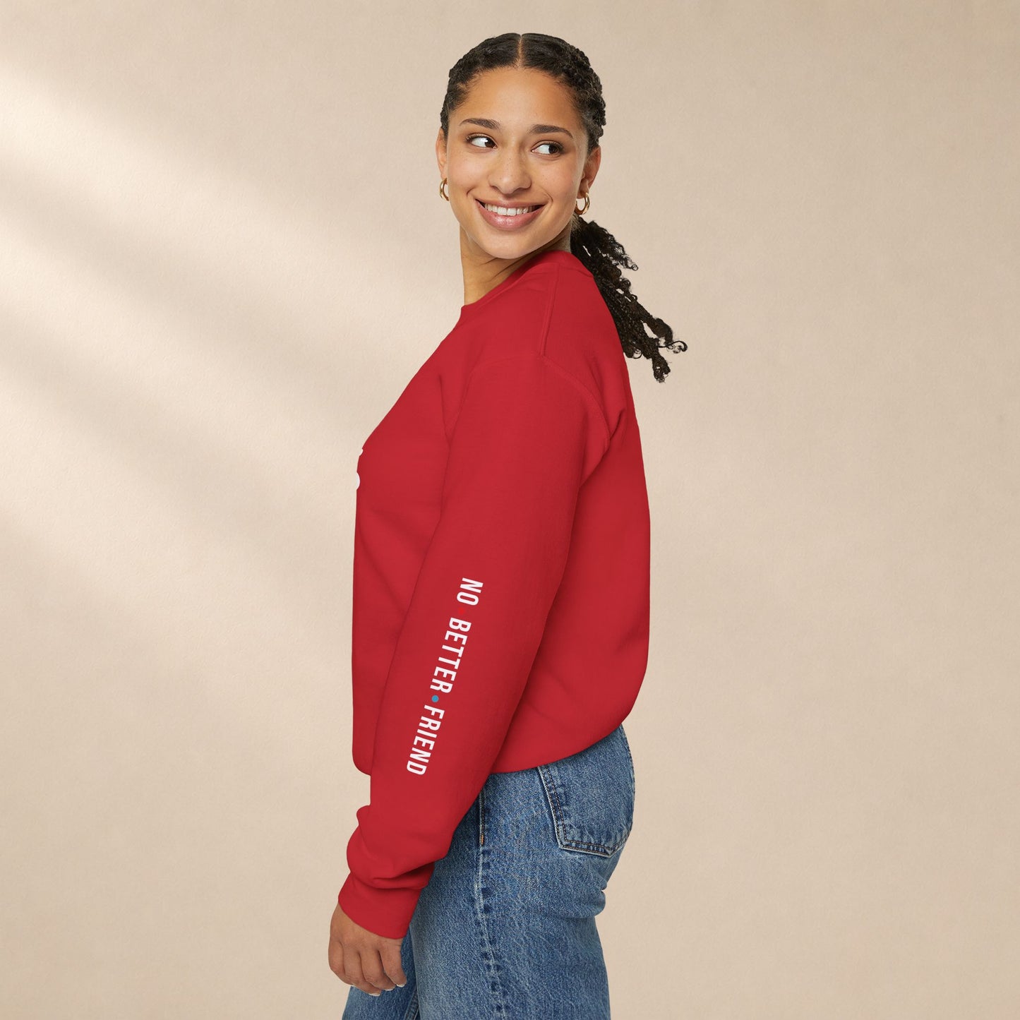 JESUS Crewneck Sweatshirt | Christian Streetwear | Faith Apparel