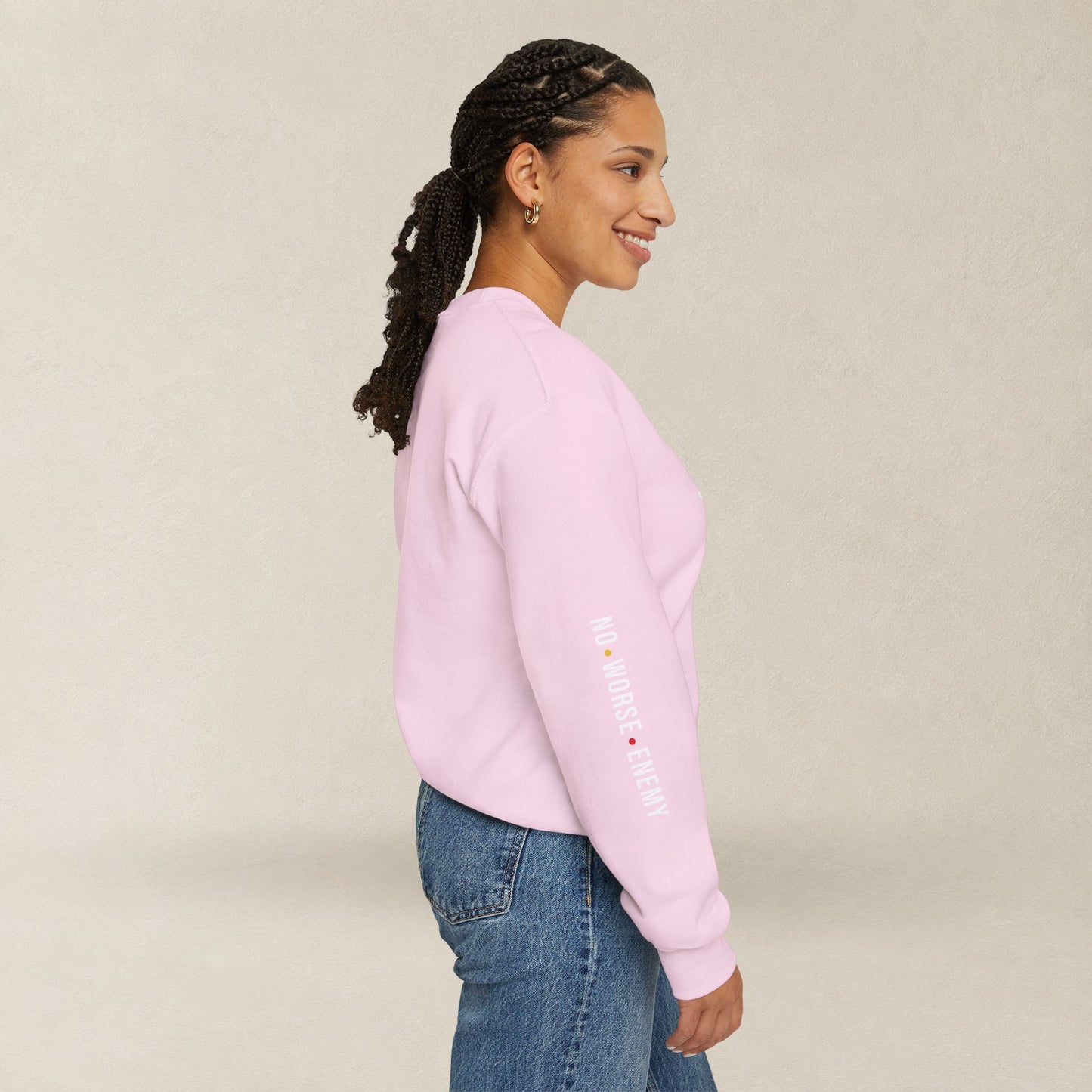 JESUS Crewneck Sweatshirt | Christian Streetwear | Faith Apparel