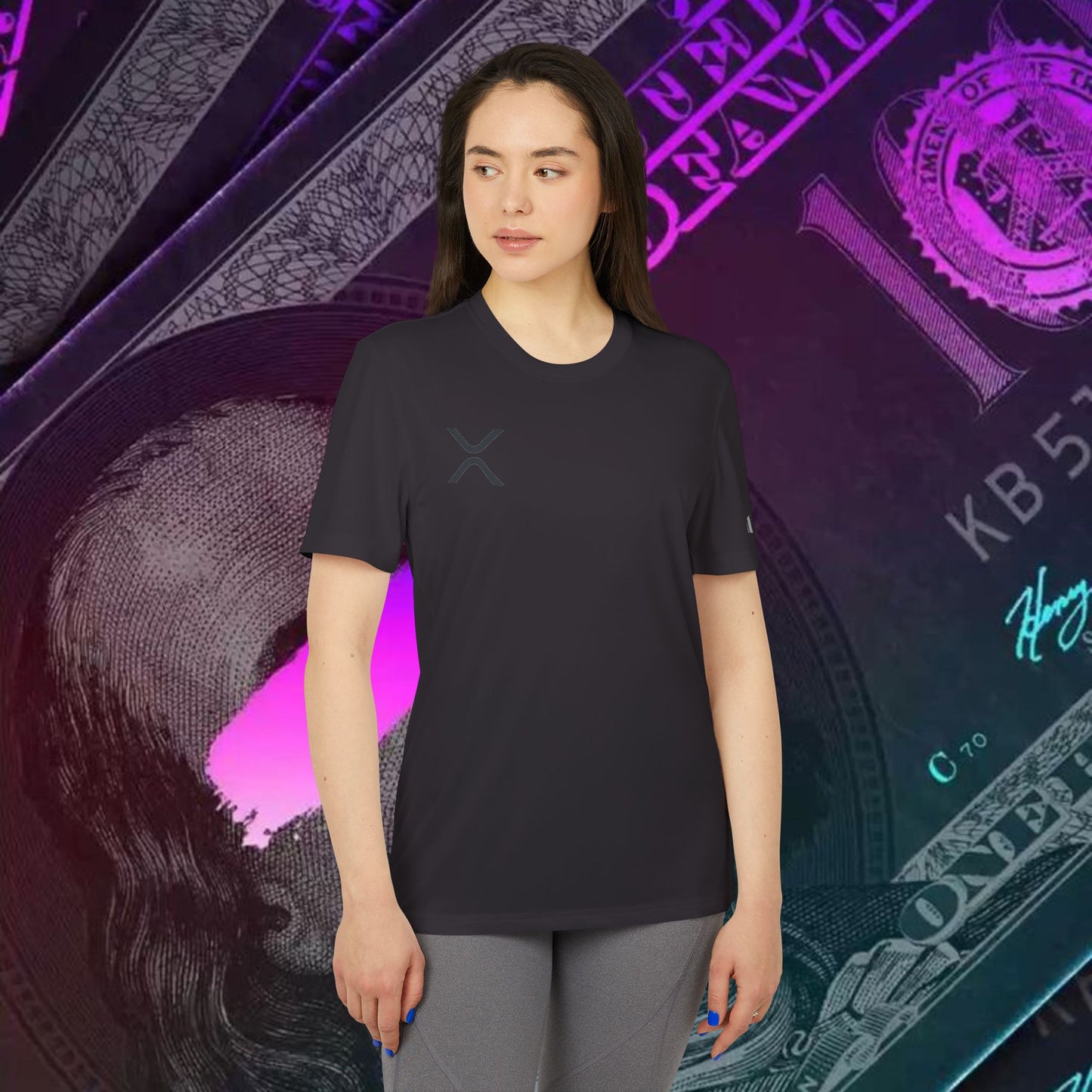 adidas® Unisex Sport T-shirt ( Ripple - XRP)