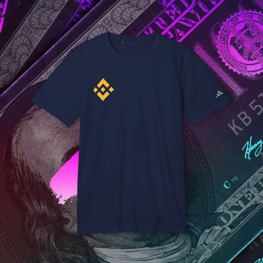 adidas® Unisex Sport T-shirt ( Binance - BNB)