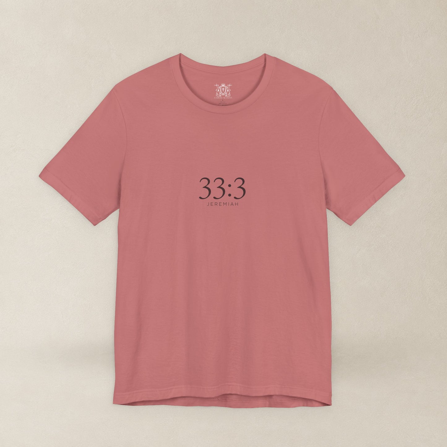 Jeremiah 33:3 Shirt - Beyond What You Know | Call to Me | Christian Apparel
