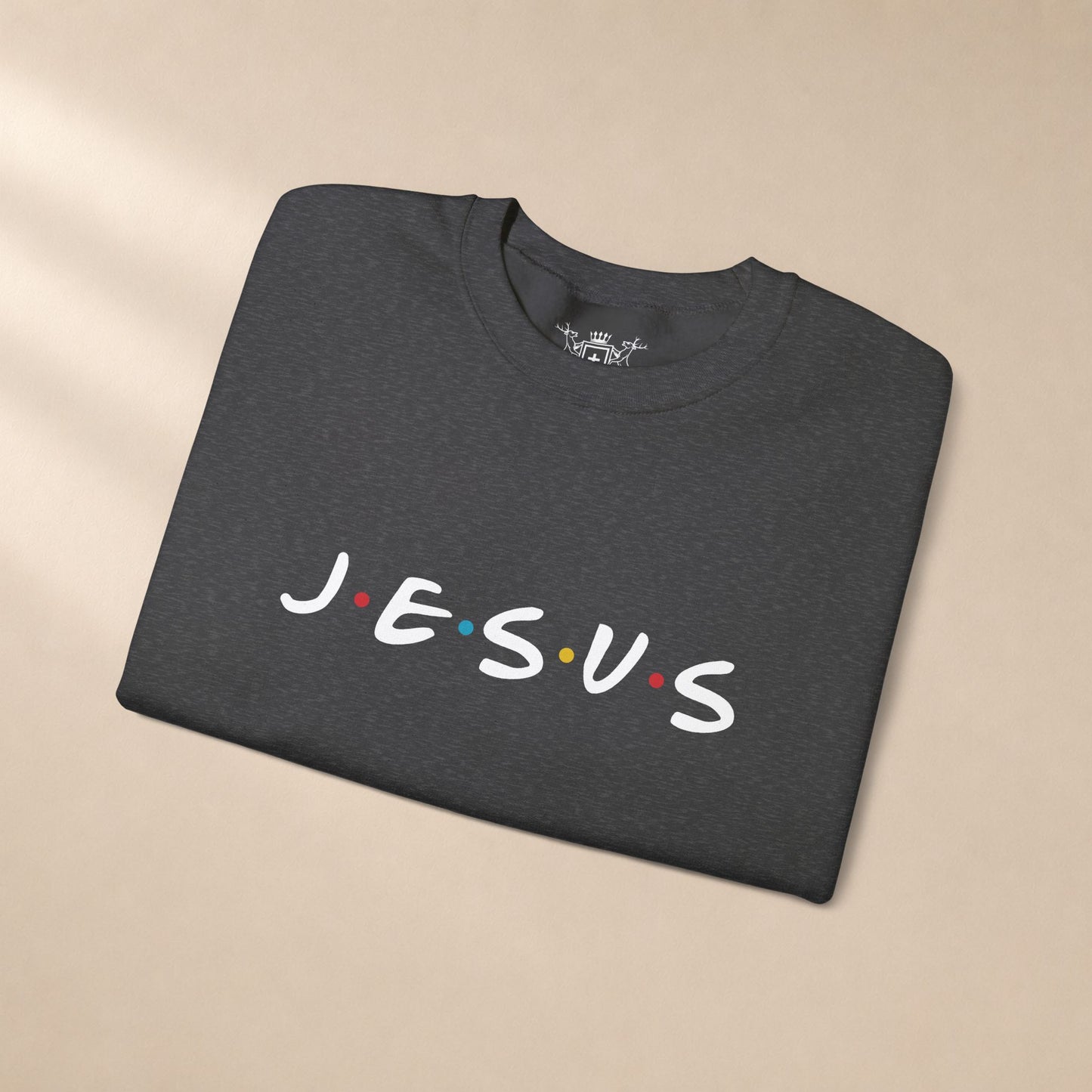 JESUS Crewneck Sweatshirt | Christian Streetwear | Faith Apparel