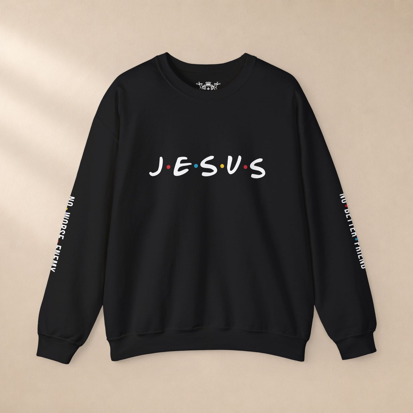 JESUS Crewneck Sweatshirt | Christian Streetwear | Faith Apparel