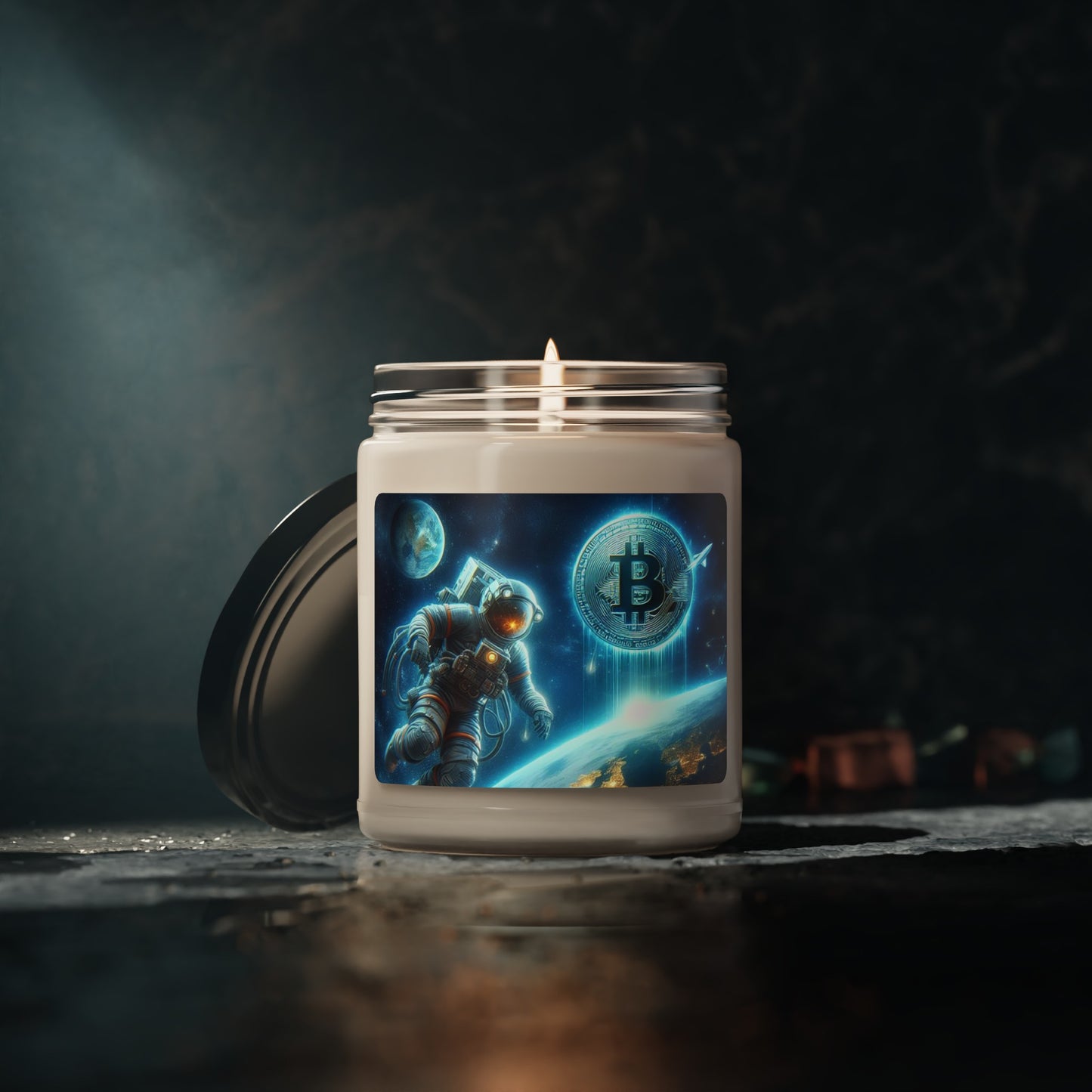 Scented Soy Candle - (Bitcoin -BTC)