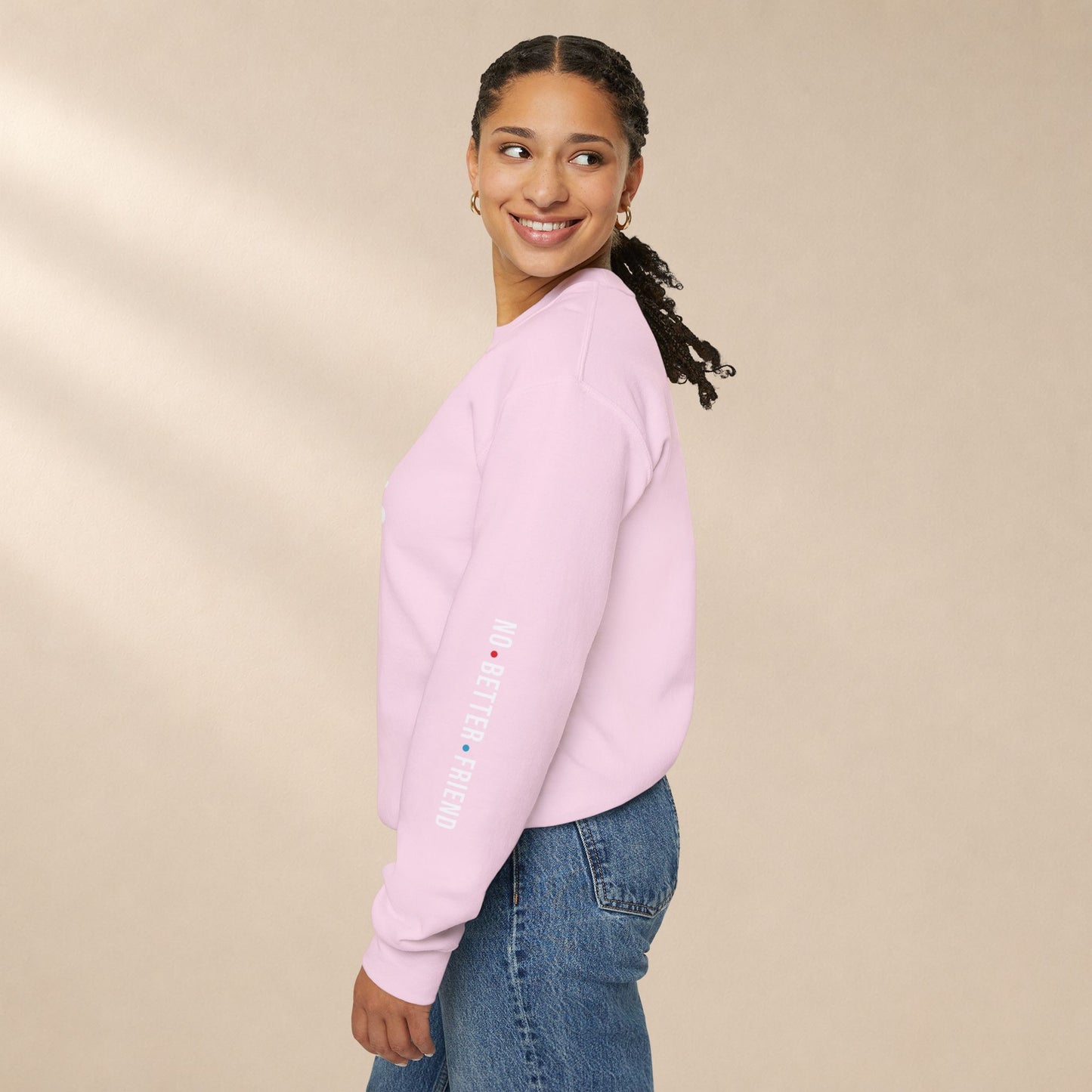JESUS Crewneck Sweatshirt | Christian Streetwear | Faith Apparel