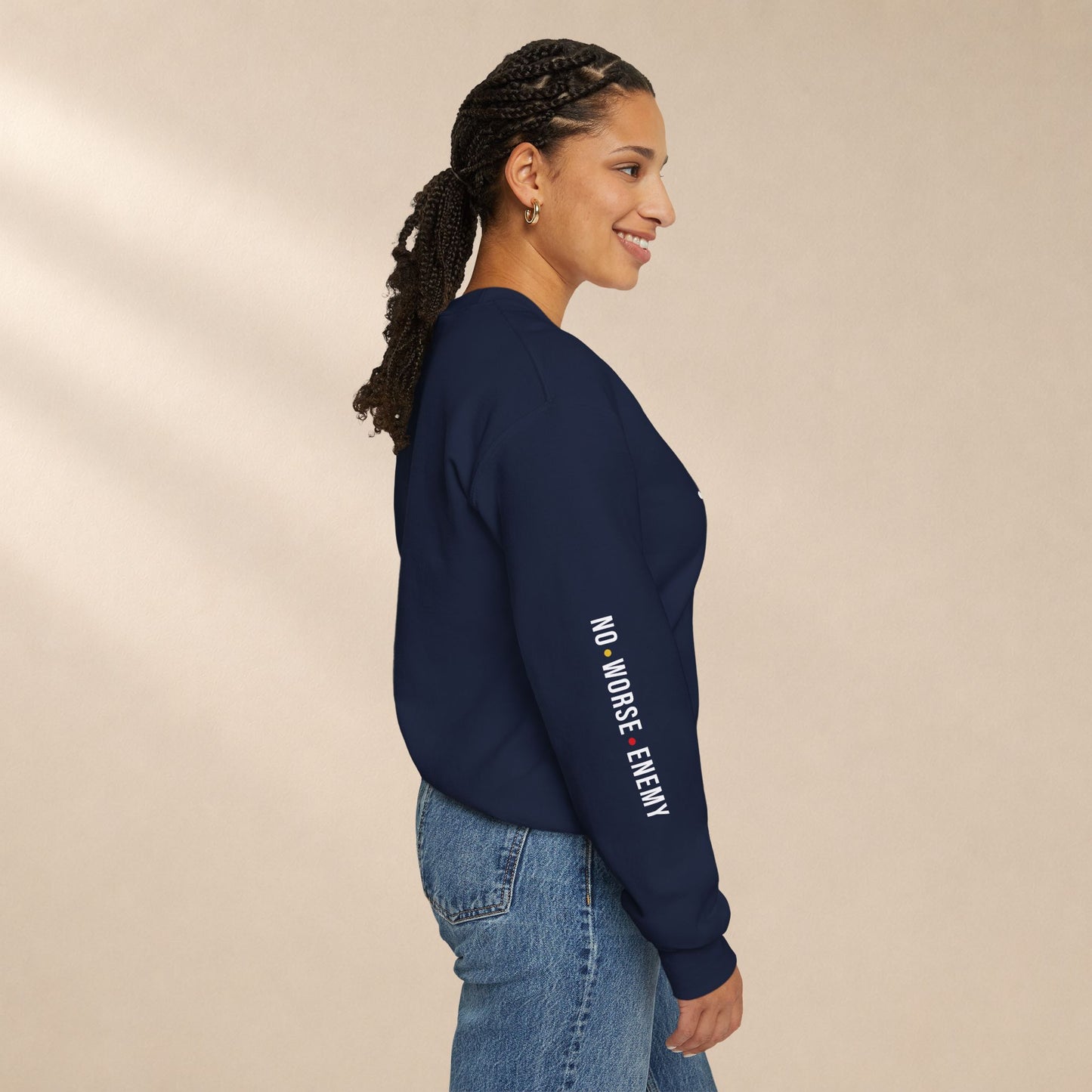 JESUS Crewneck Sweatshirt | Christian Streetwear | Faith Apparel