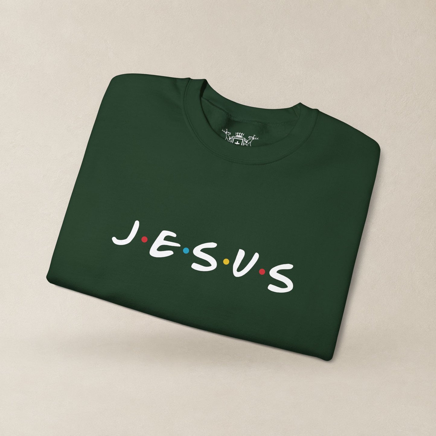 JESUS Crewneck Sweatshirt | Christian Streetwear | Faith Apparel