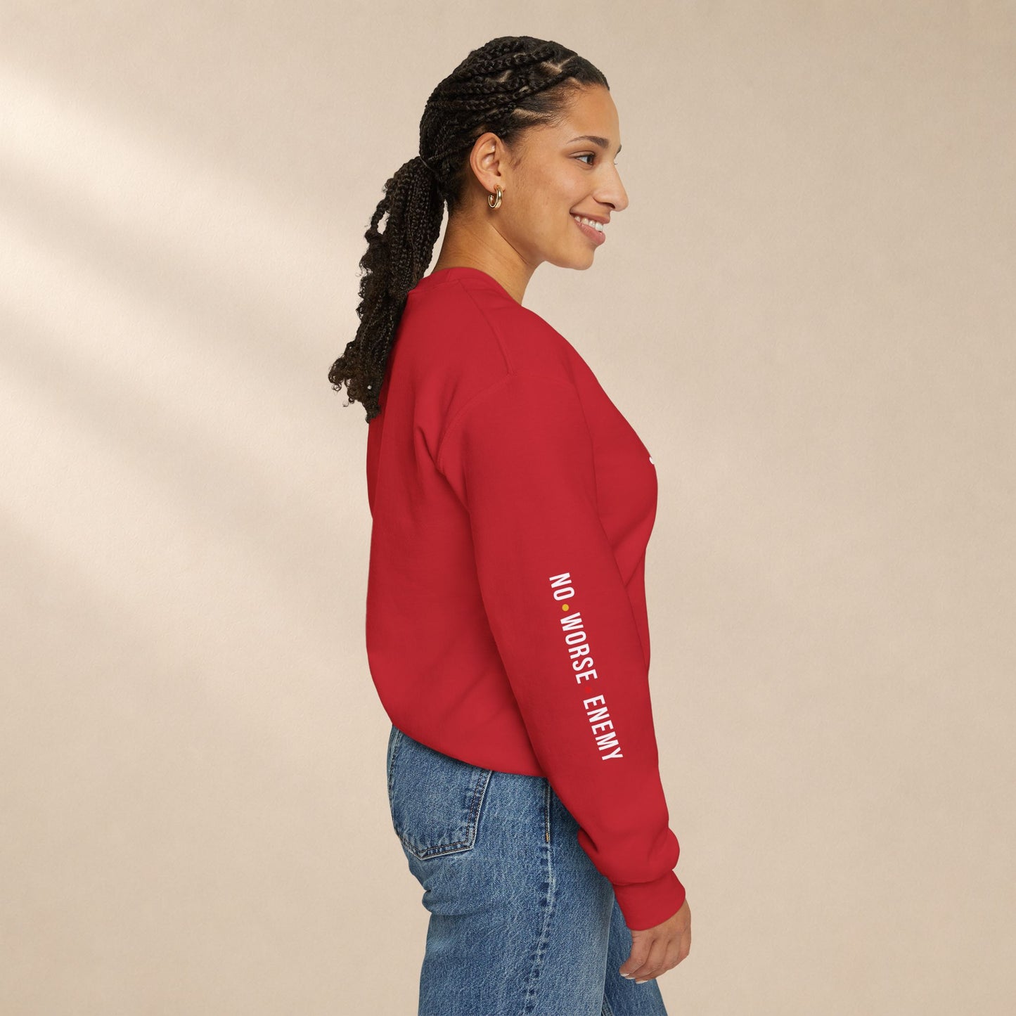 JESUS Crewneck Sweatshirt | Christian Streetwear | Faith Apparel