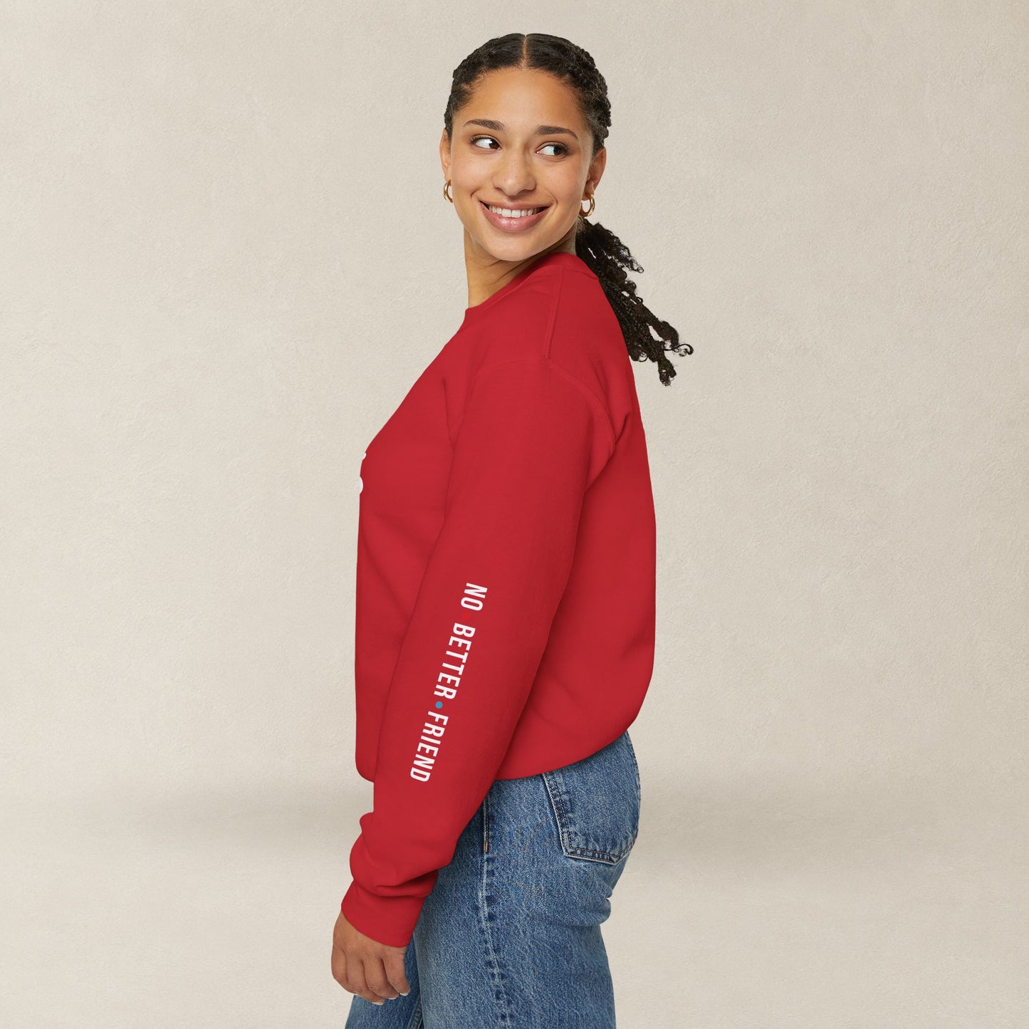 JESUS Crewneck Sweatshirt | Christian Streetwear | Faith Apparel