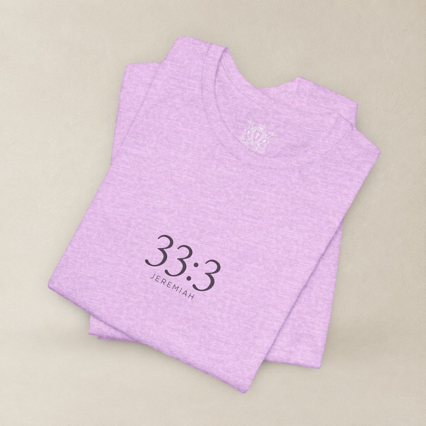Jeremiah 33:3 Shirt - Beyond What You Know | Call to Me | Christian Apparel