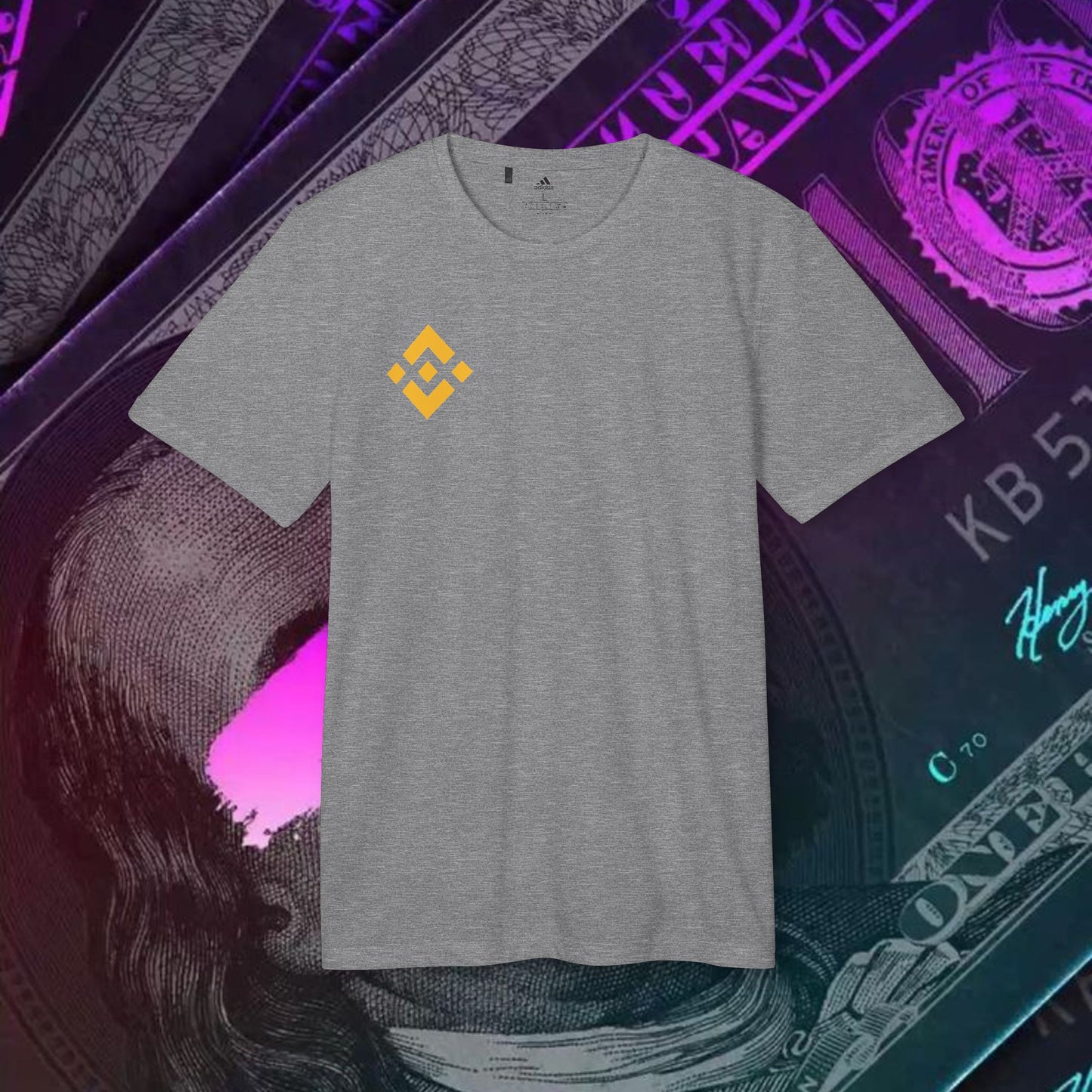 adidas® Unisex Sport T-shirt ( Binance - BNB)