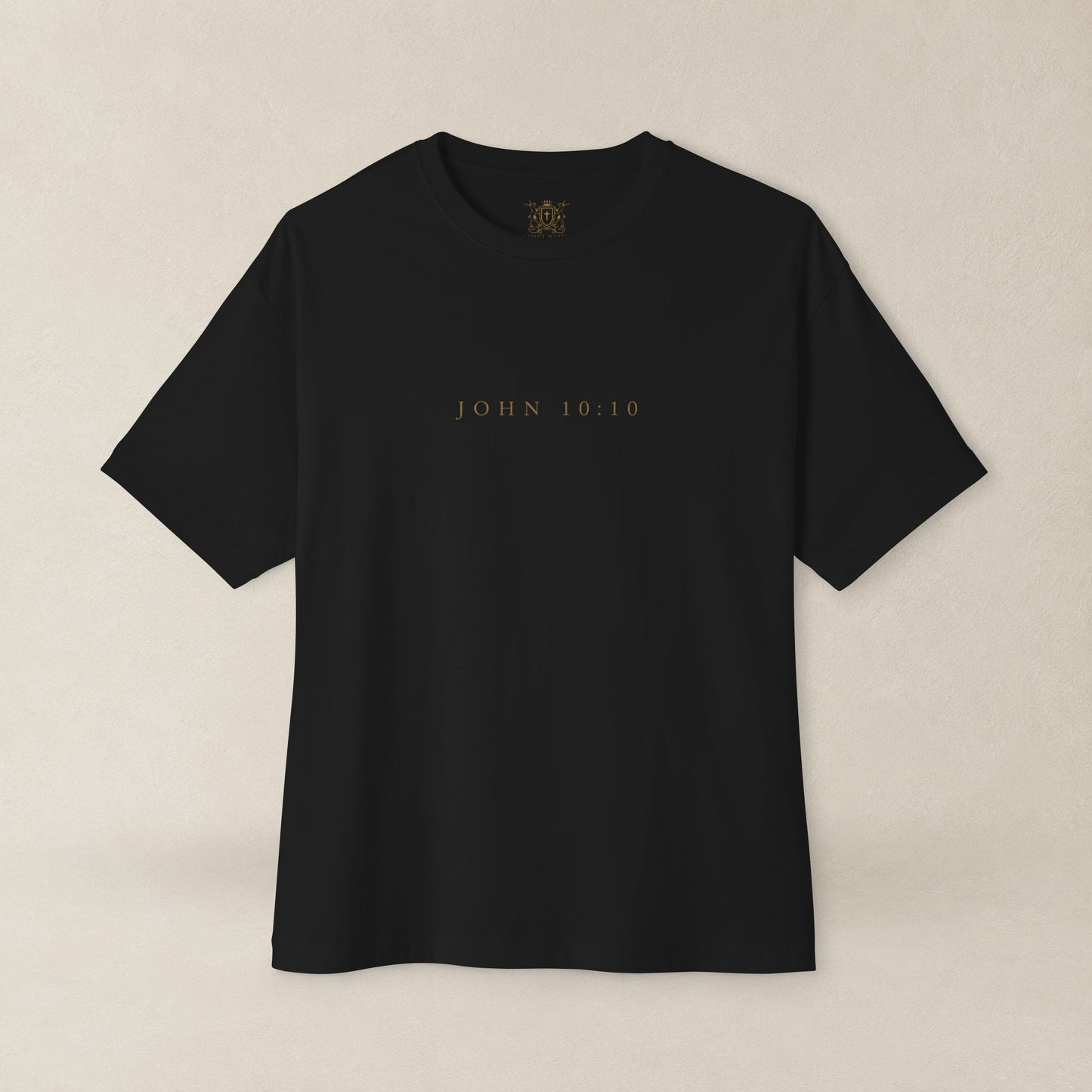 Abundant Life Oversized Boxy Tee | John 10:10 Christian Shirt | Have Life Abundantly