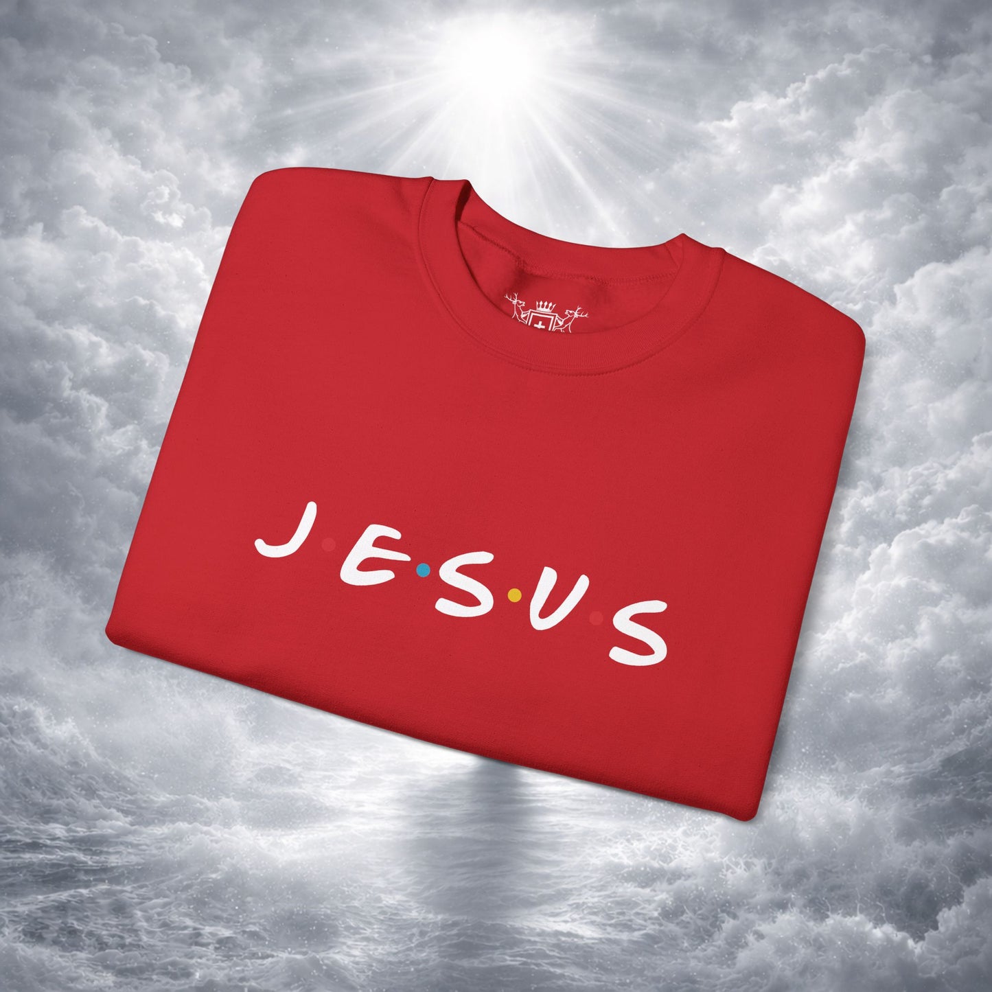 JESUS Crewneck Sweatshirt | Christian Streetwear | Faith Apparel