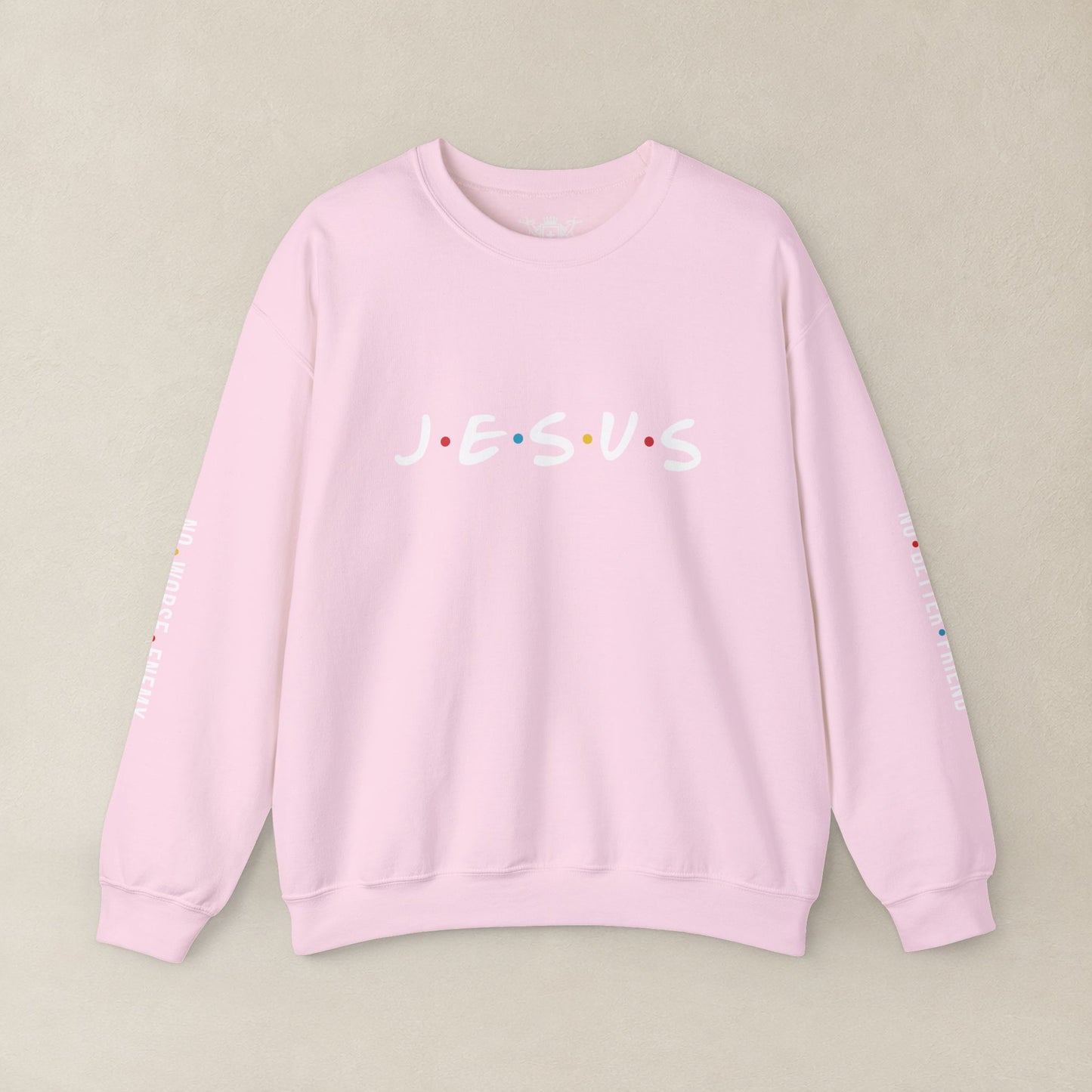 JESUS Crewneck Sweatshirt | Christian Streetwear | Faith Apparel