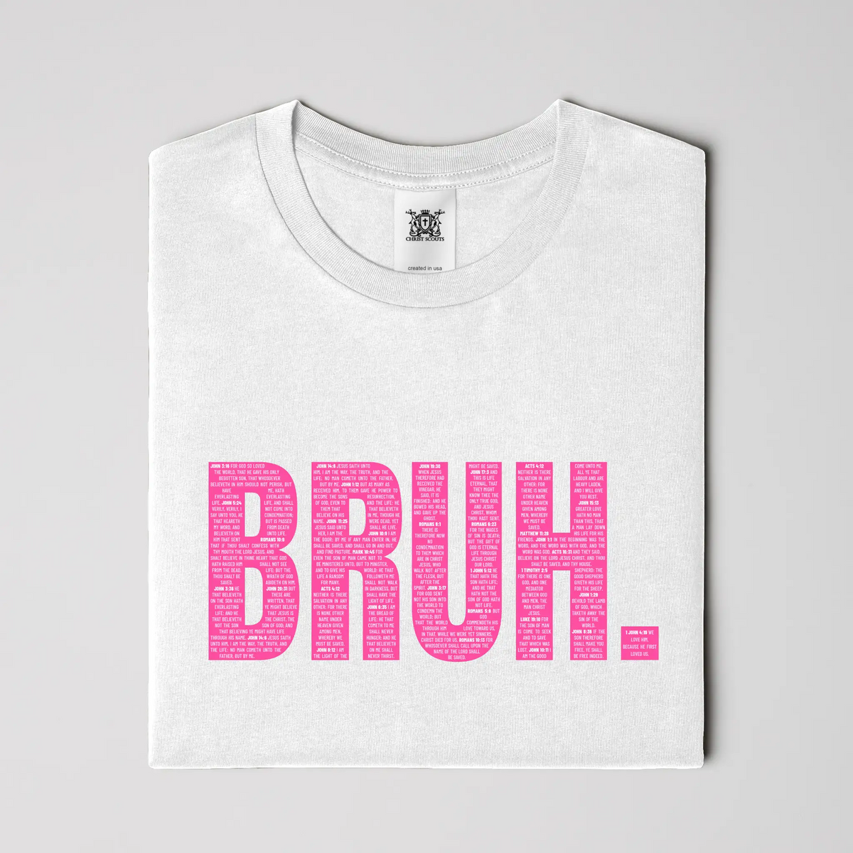 HEAVY TEE BRUH YOU NEED JESUS