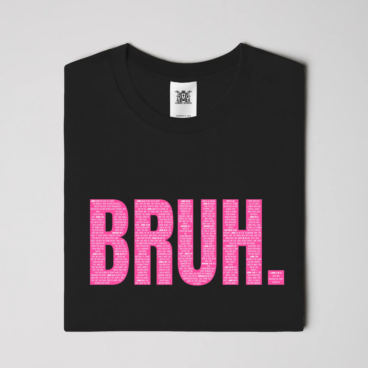 HEAVY TEE BRUH YOU NEED JESUS