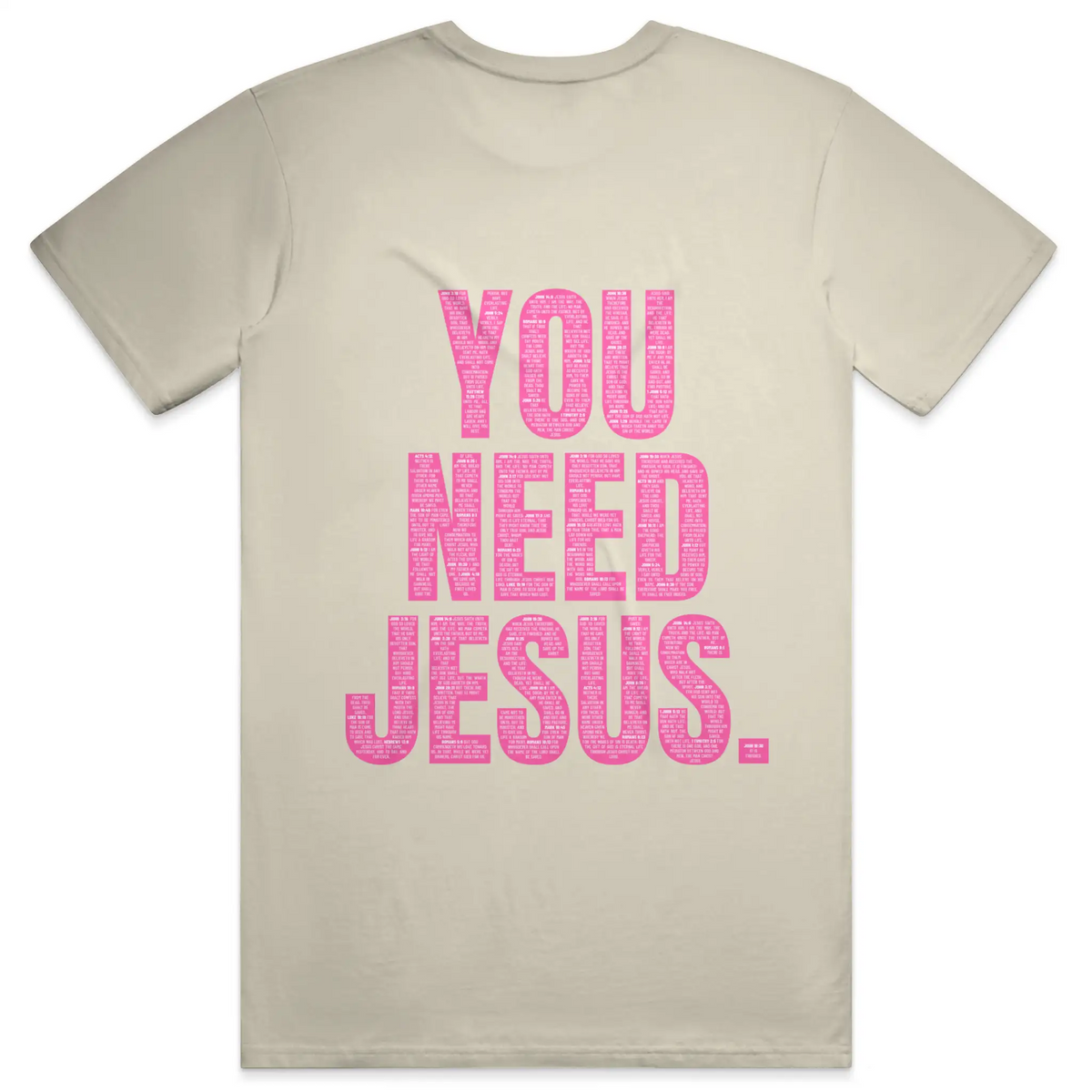 HEAVY TEE BRUH YOU NEED JESUS