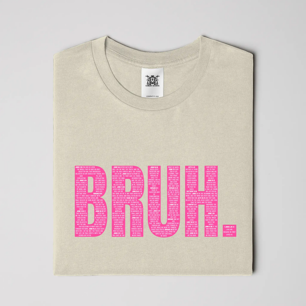 HEAVY TEE BRUH YOU NEED JESUS