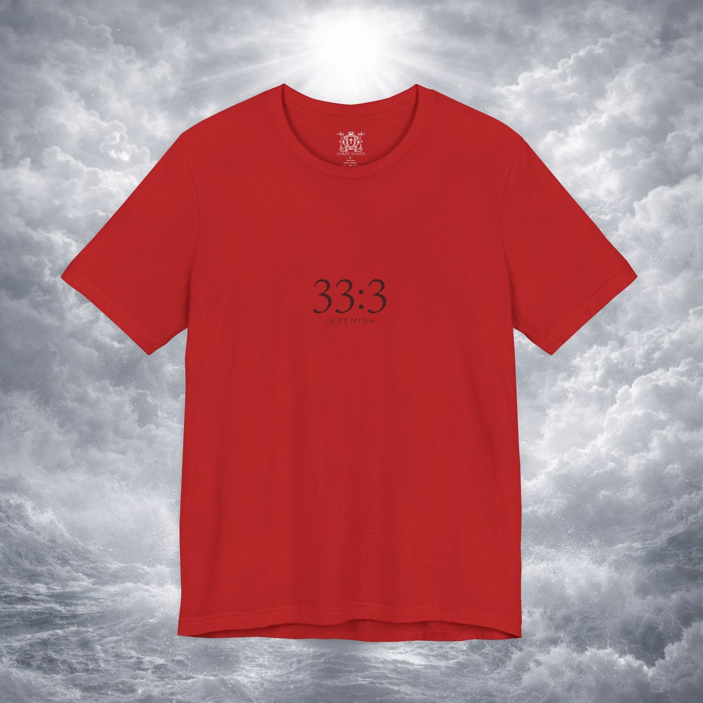 Jeremiah 33:3 Shirt - Beyond What You Know | Call to Me | Christian Apparel