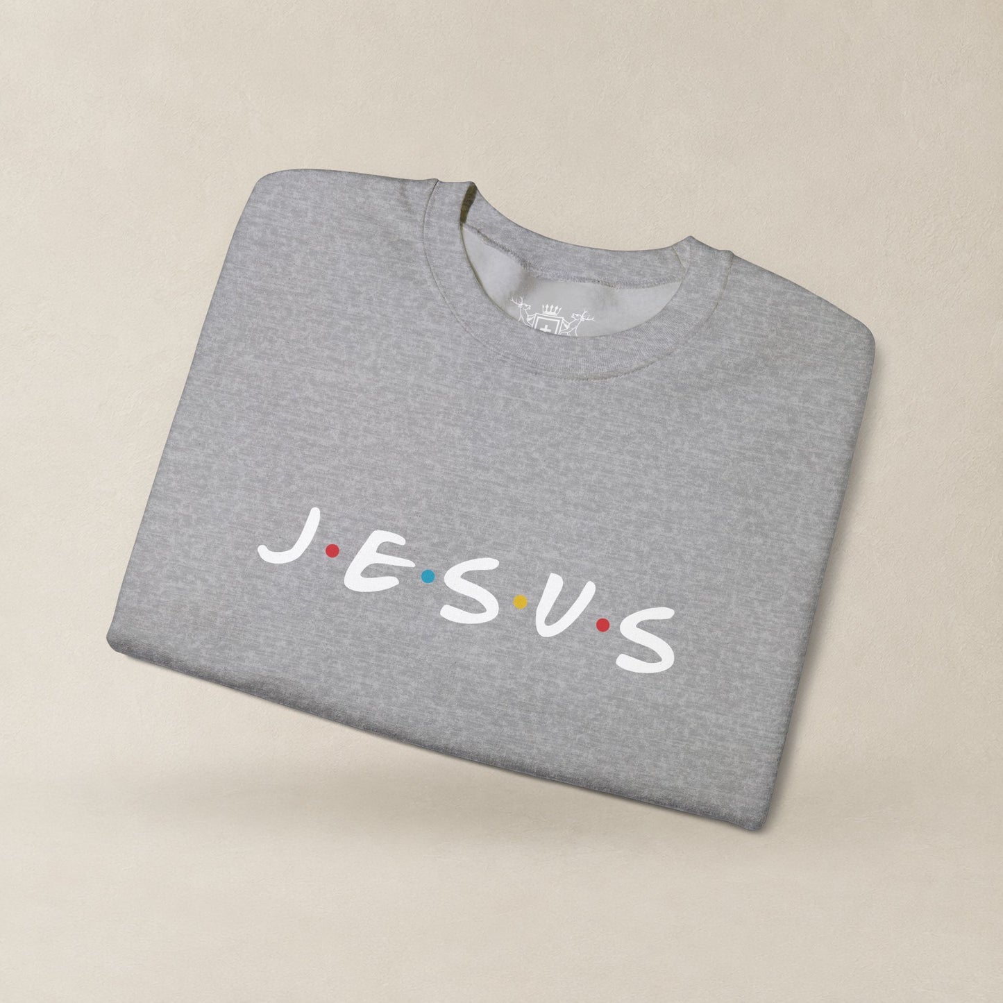 JESUS Crewneck Sweatshirt | Christian Streetwear | Faith Apparel