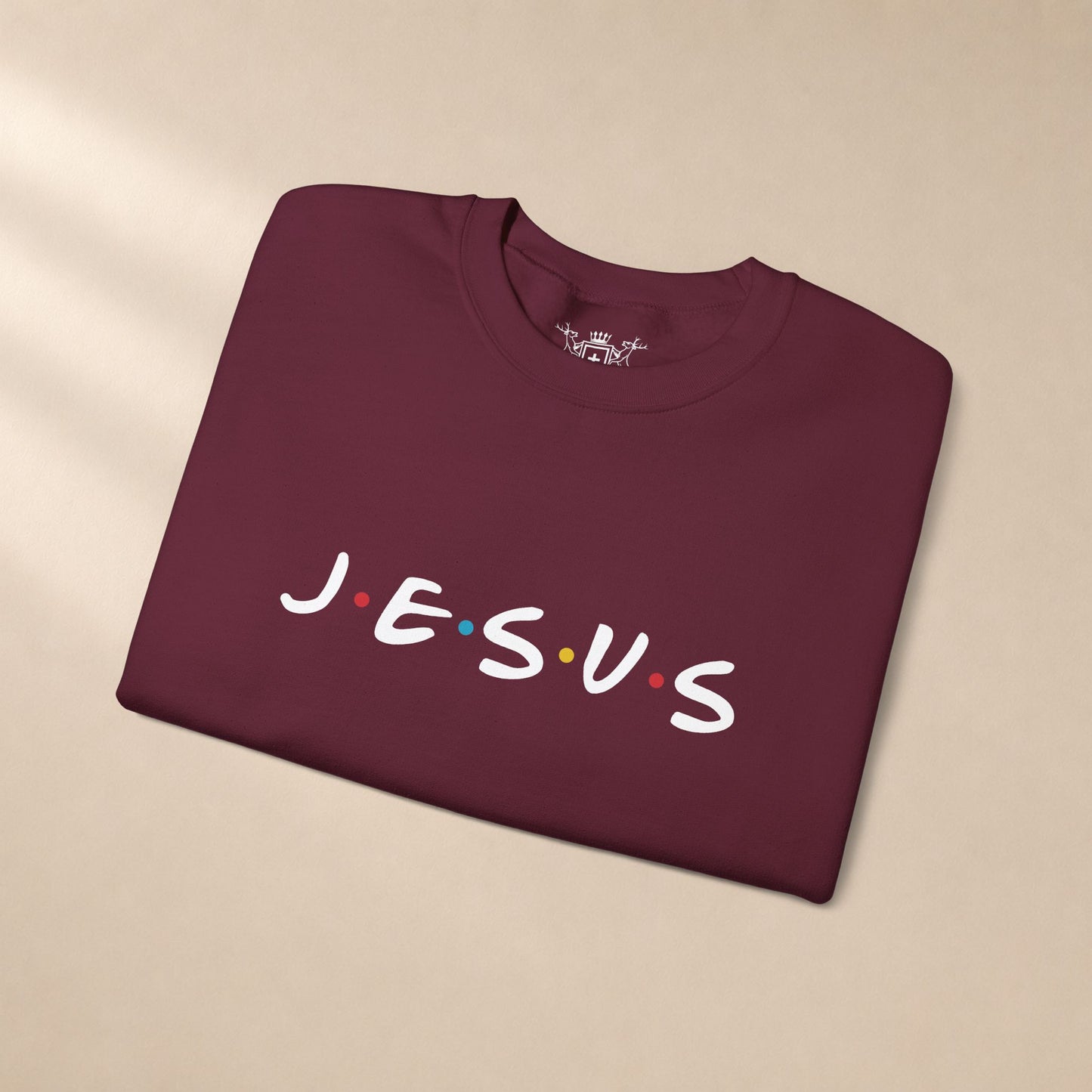 JESUS Crewneck Sweatshirt | Christian Streetwear | Faith Apparel