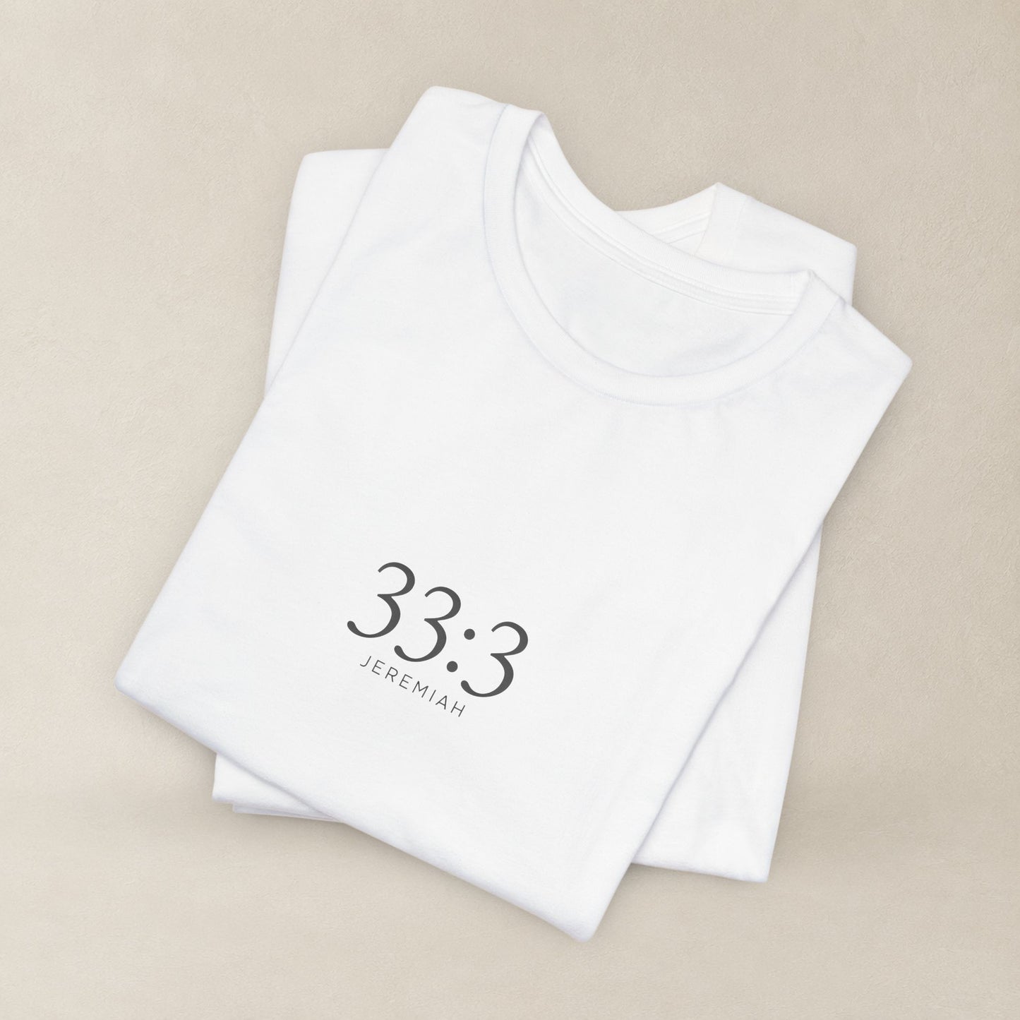 Jeremiah 33:3 Shirt - Beyond What You Know | Call to Me | Christian Apparel