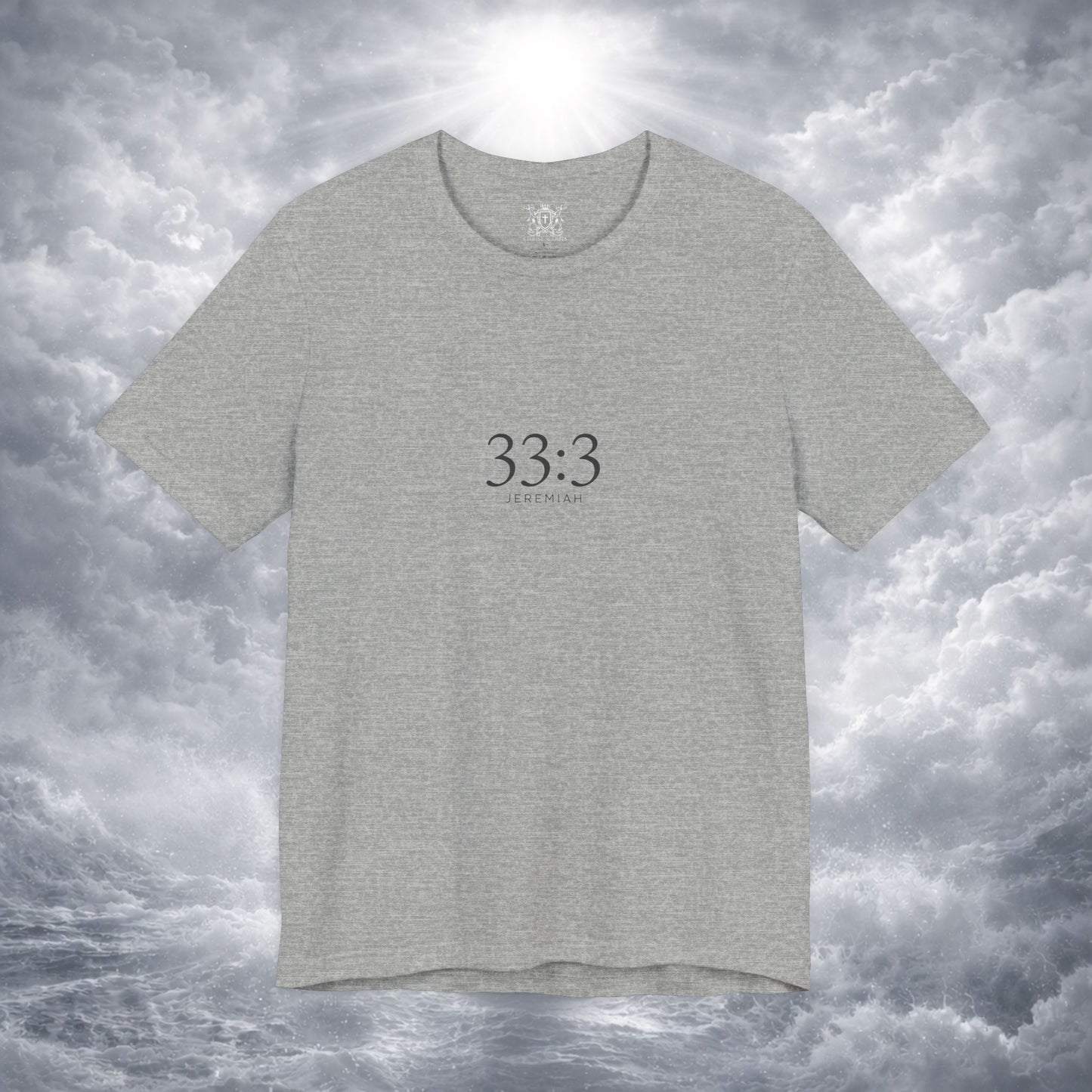 Jeremiah 33:3 Shirt - Beyond What You Know | Call to Me | Christian Apparel