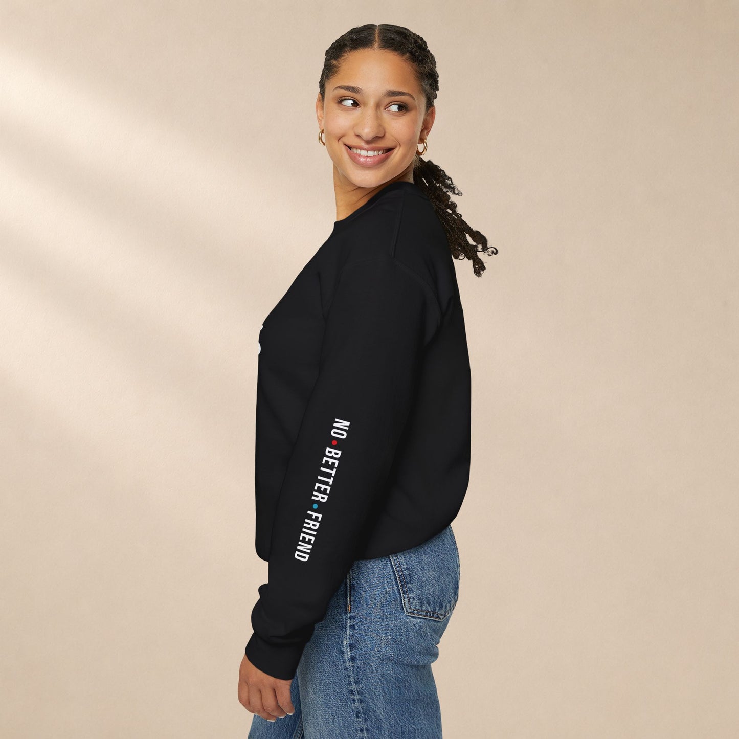 JESUS Crewneck Sweatshirt | Christian Streetwear | Faith Apparel