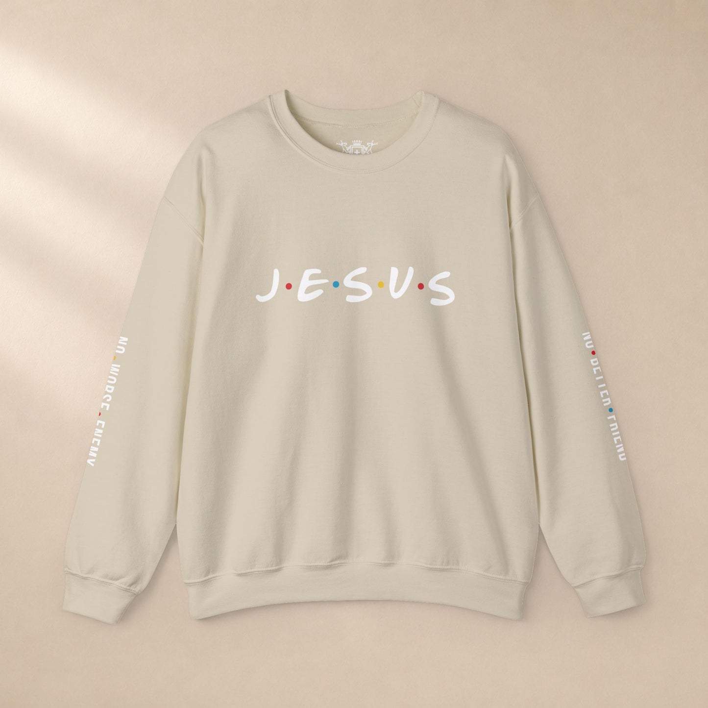 JESUS Crewneck Sweatshirt | Christian Streetwear | Faith Apparel
