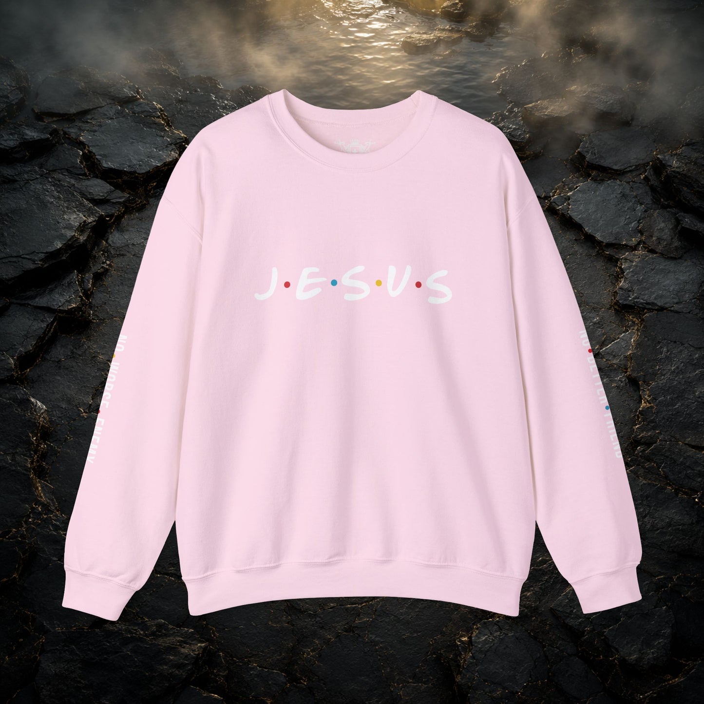 JESUS Crewneck Sweatshirt | Christian Streetwear | Faith Apparel