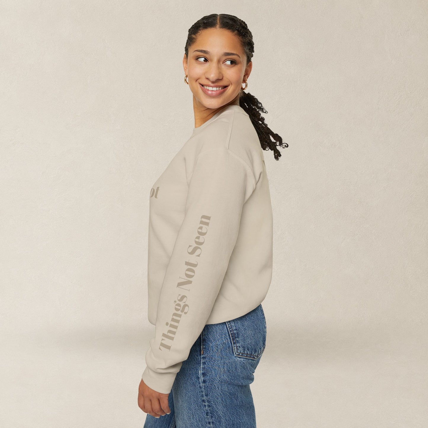 Faith Sweatshirt — Hebrews 11:1