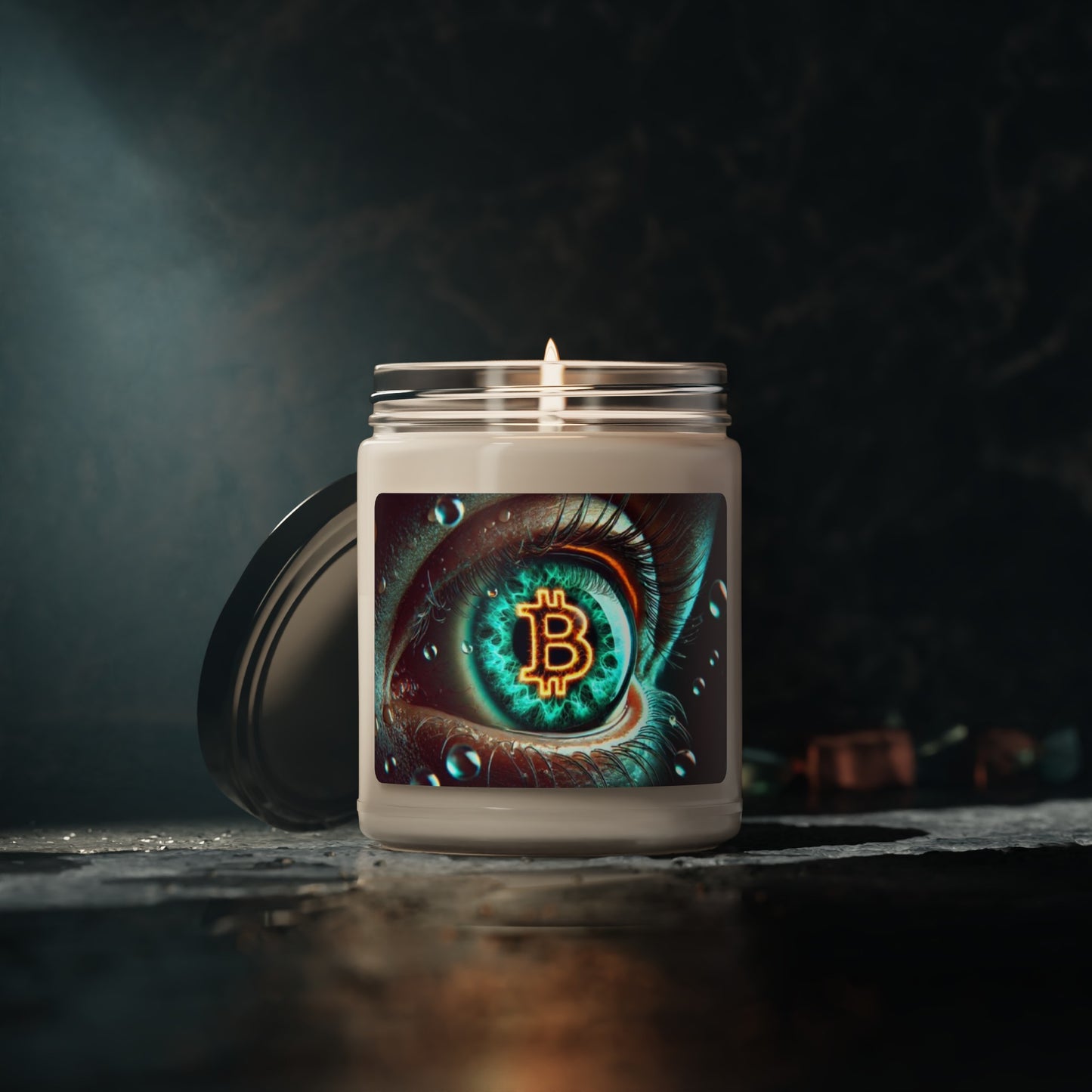 Scented Soy Candle - Bitcoin  BTC