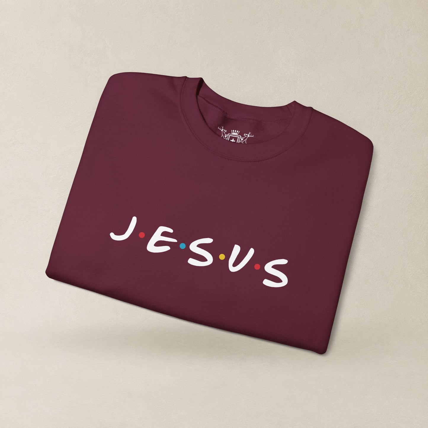 JESUS Crewneck Sweatshirt | Christian Streetwear | Faith Apparel