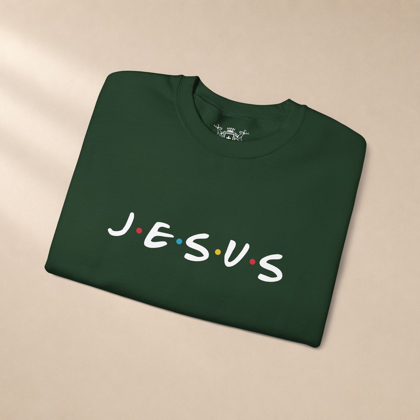 JESUS Crewneck Sweatshirt | Christian Streetwear | Faith Apparel