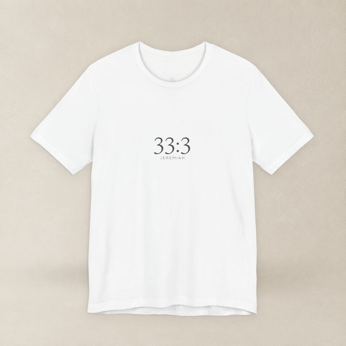 Jeremiah 33:3 Shirt - Beyond What You Know | Call to Me | Christian Apparel