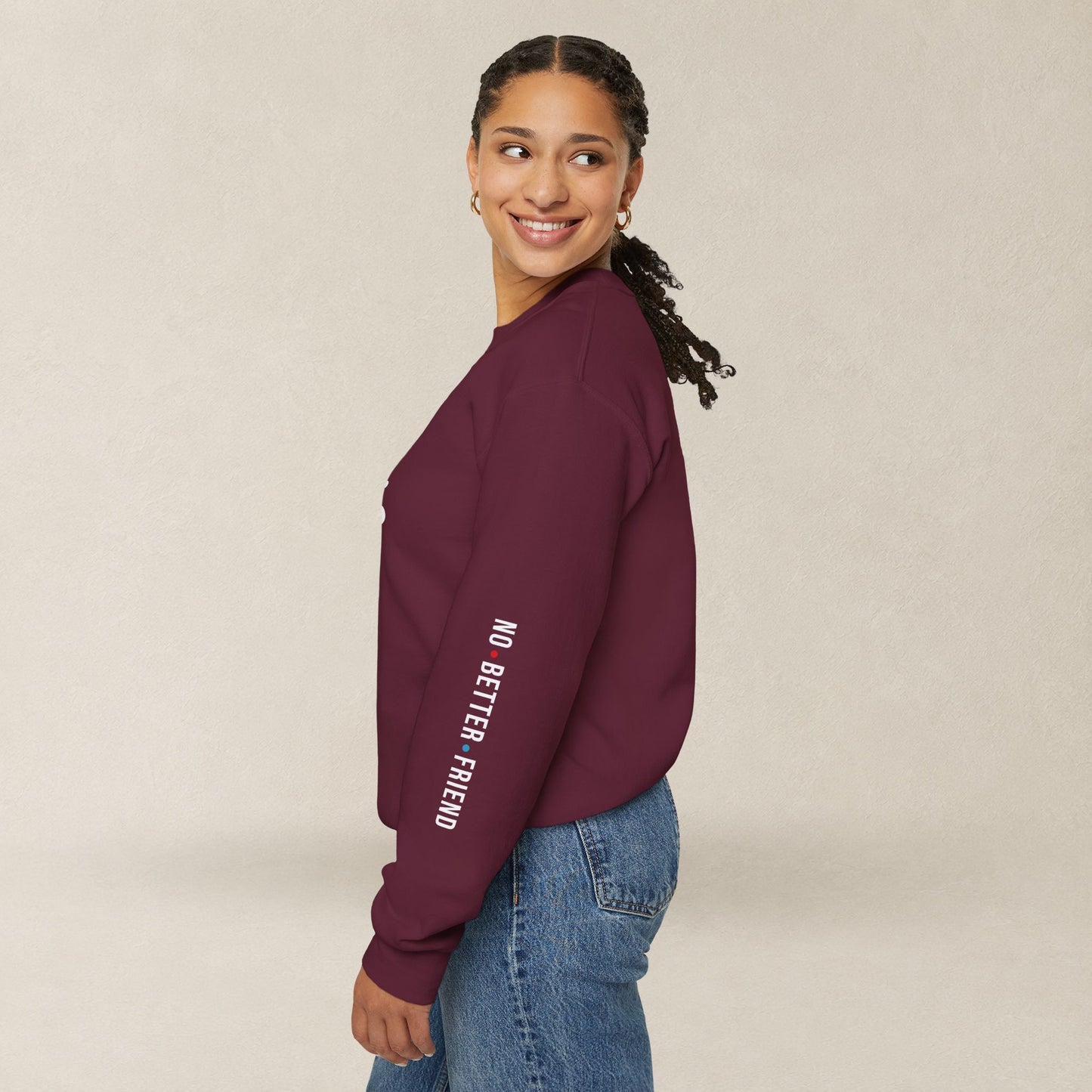 JESUS Crewneck Sweatshirt | Christian Streetwear | Faith Apparel