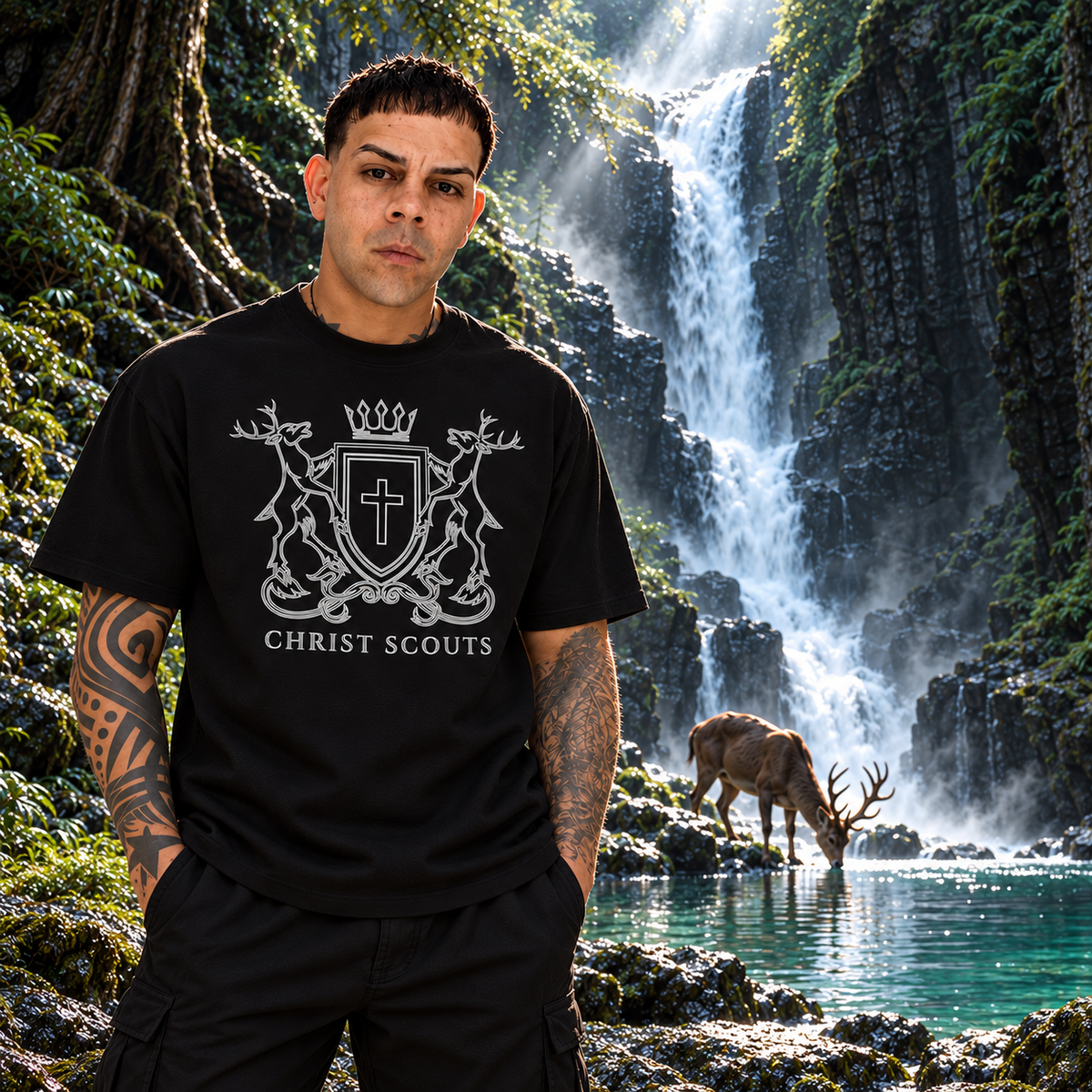 My Soul Thirsts Official Christ Scouts Tee